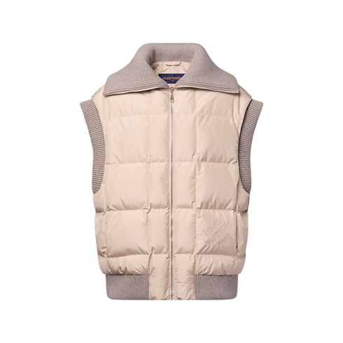 Gilet trapuntato con orlo a coste Donna Abbigliamento Cappotti e Giacche | LOUIS VUITTON (Zoom prodotto)