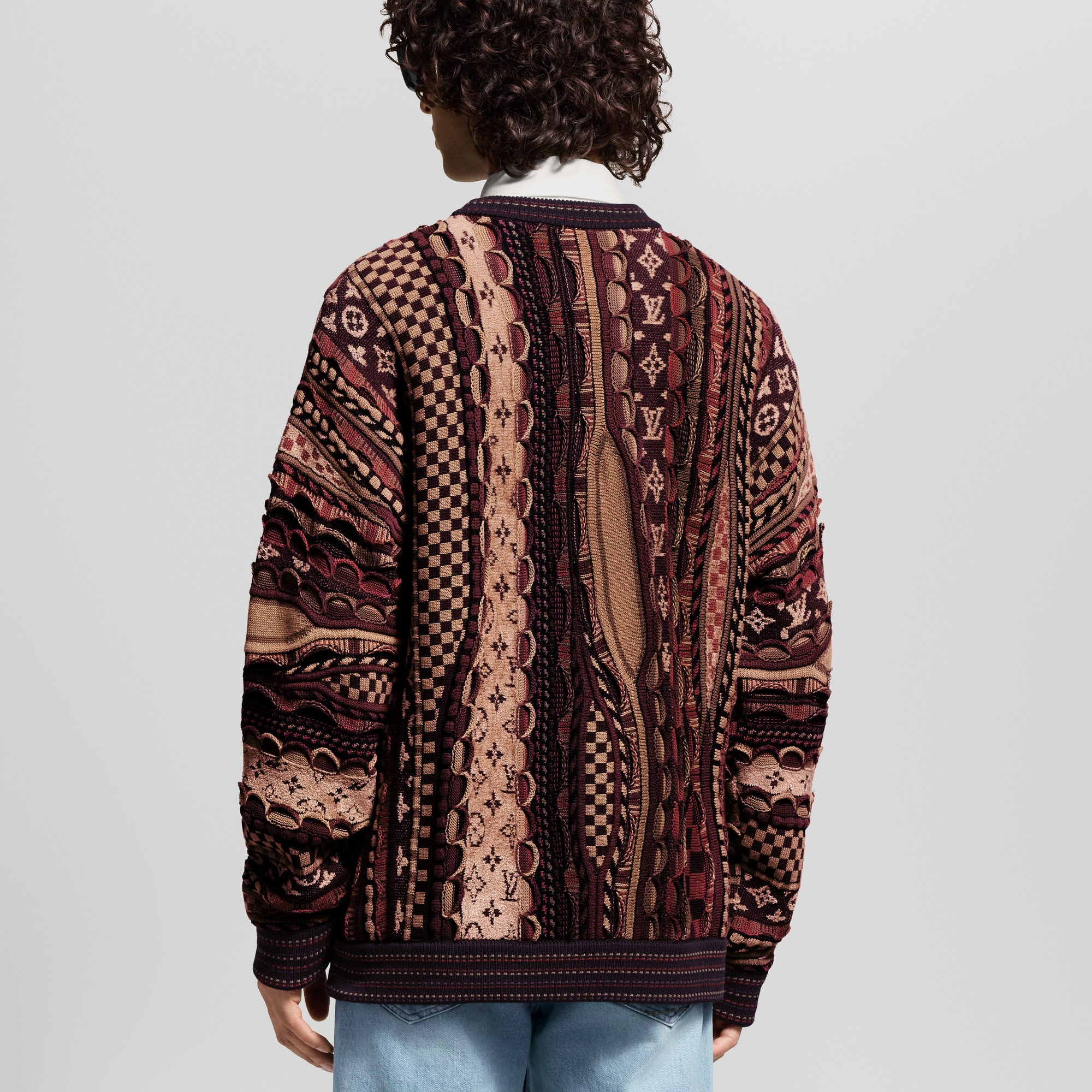 Girocollo a maniche lunghe  Uomo Abbigliamento Tutti i Capi di Abbigliamento | LOUIS VUITTON (Zoom prodotto)