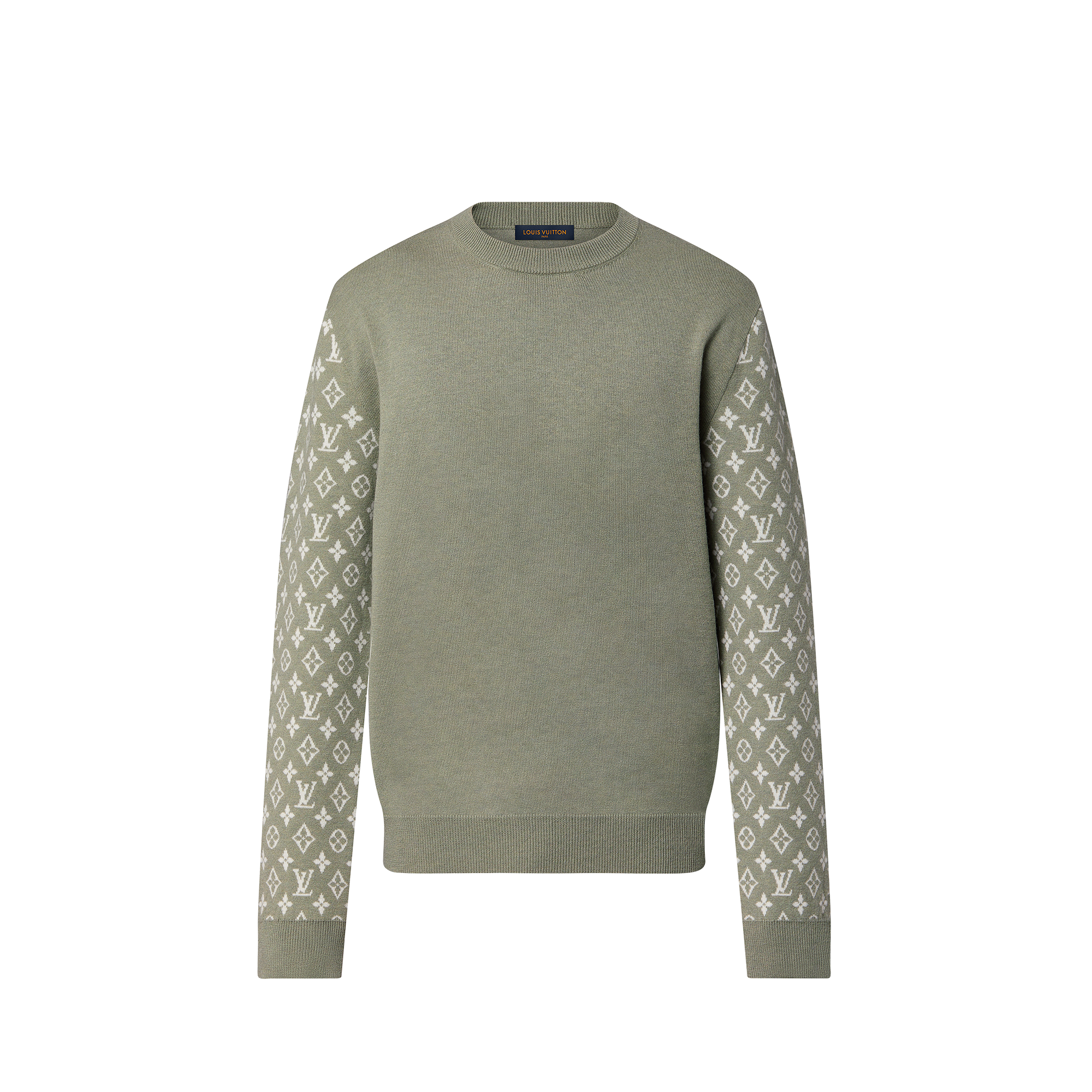 Girocollo a maniche lunghe in cachemire con dettagli iconici  Uomo Abbigliamento T-Shirt e Polo | LOUIS VUITTON (Zoom prodotto)