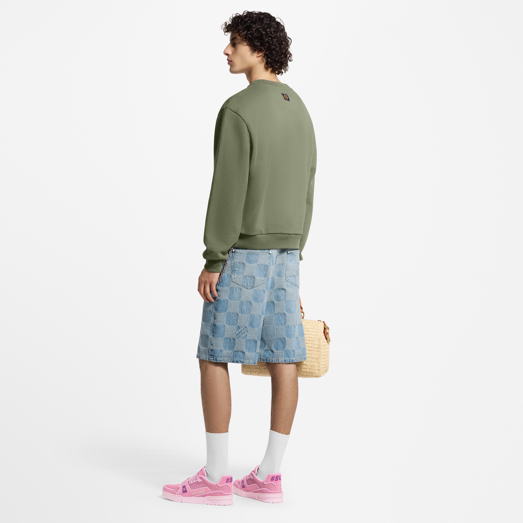 Girocollo con firma ricamata  Donna Abbigliamento Maglieria | LOUIS VUITTON (Zoom prodotto)
