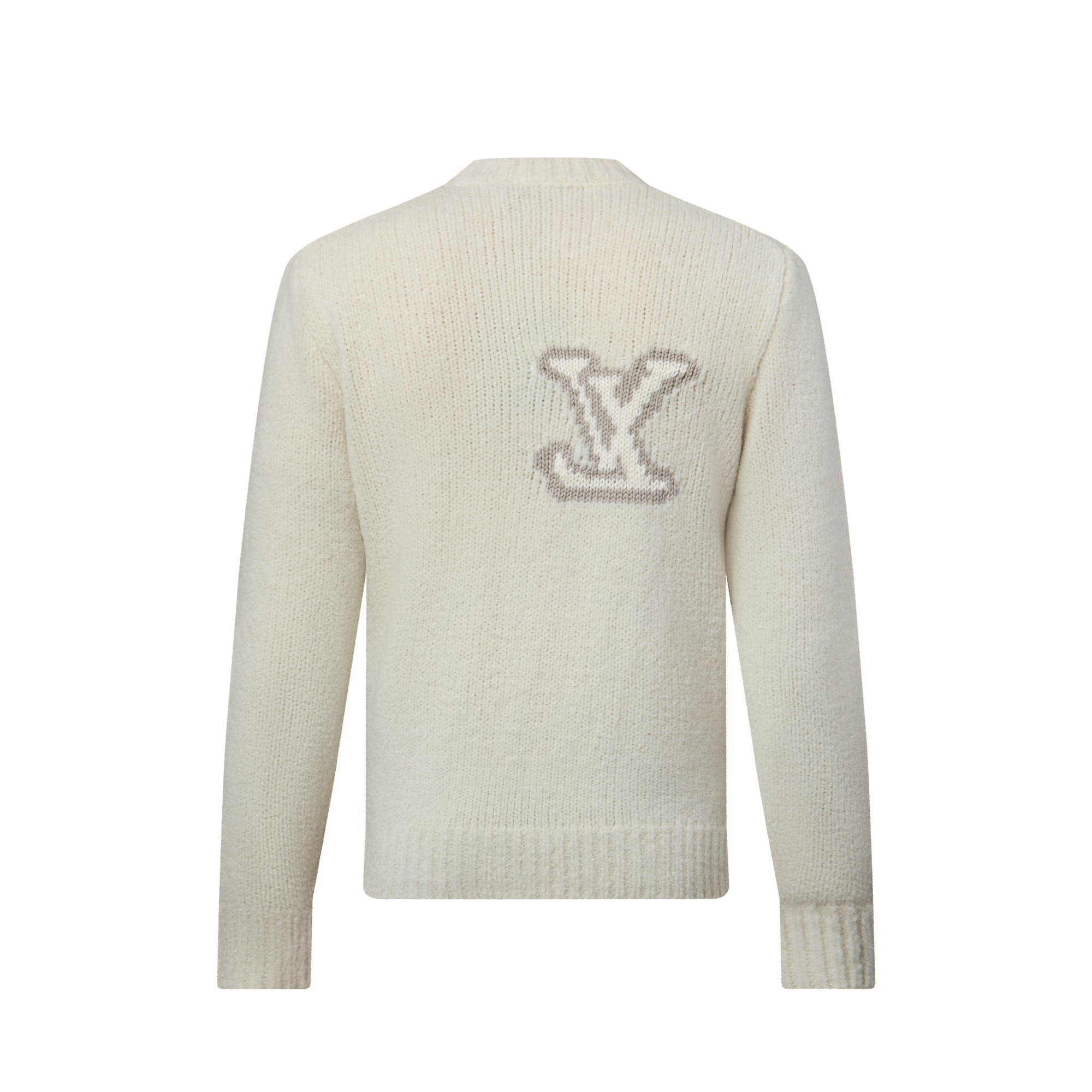 Girocollo con iniziali LV a intarsio  Uomo Abbigliamento Tutti i Capi di Abbigliamento | LOUIS VUITTON (Zoom prodotto)