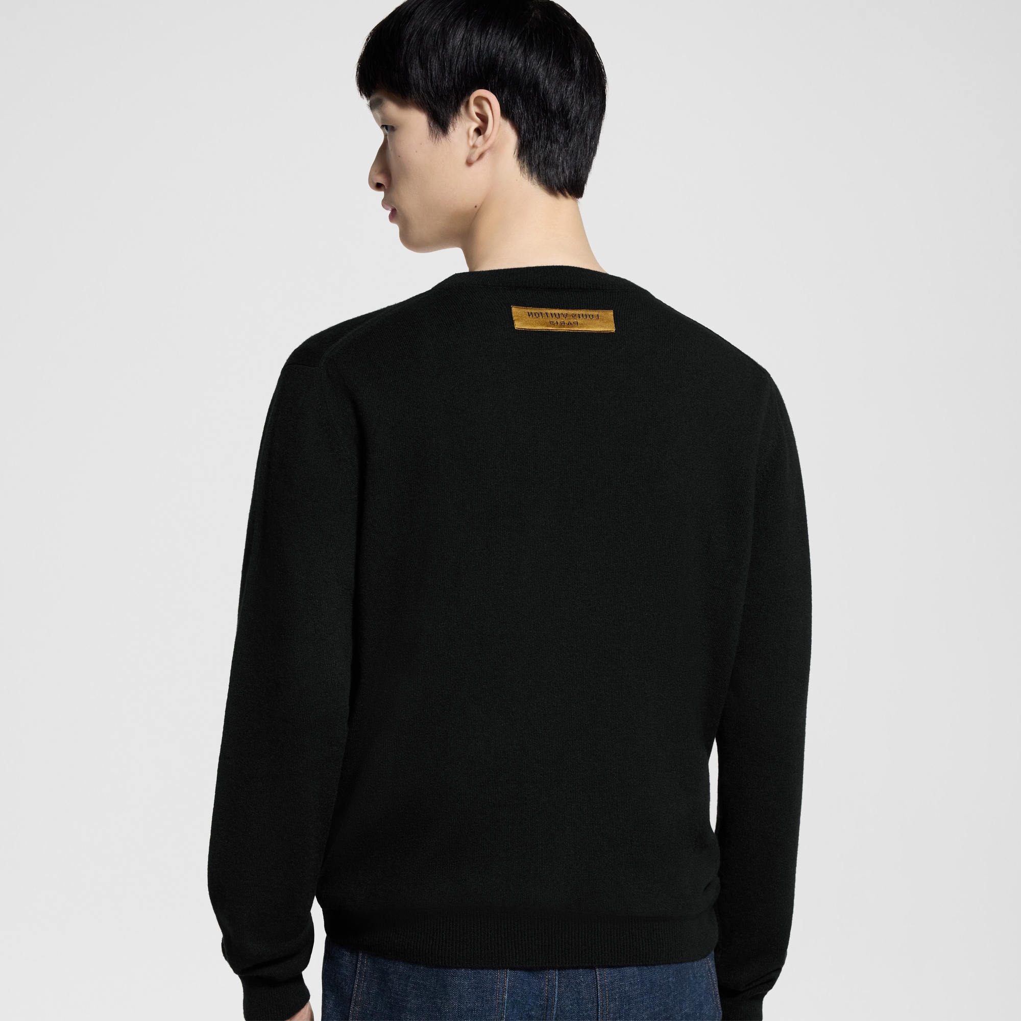 Girocollo con iniziali LV in rilievo LVSE  Uomo Abbigliamento Tutti i Capi di Abbigliamento | LOUIS VUITTON (Zoom prodotto)