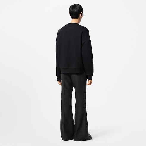 Girocollo in cotone con firma Uomo Abbigliamento T-Shirt e Polo | LOUIS VUITTON (Zoom prodotto)