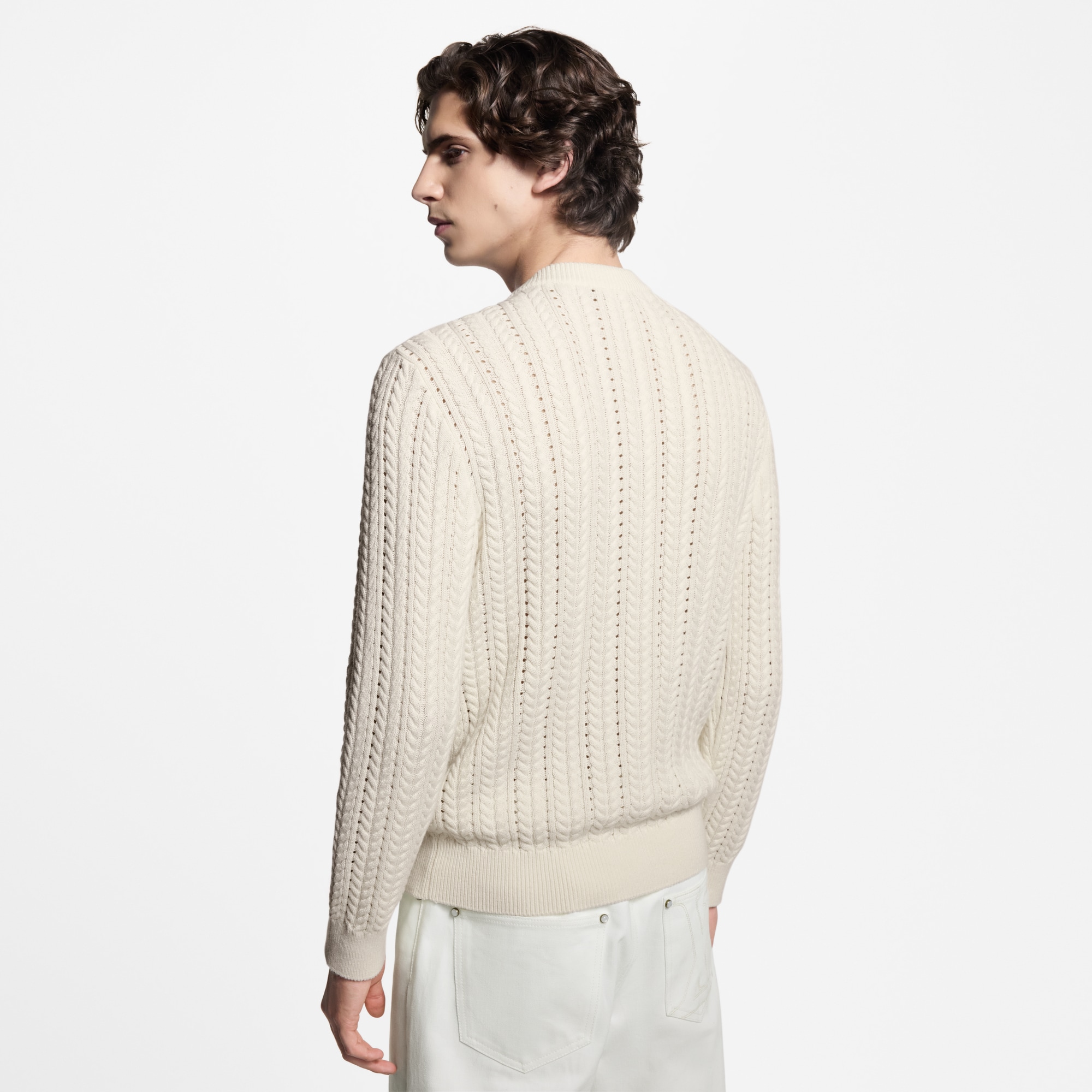 Girocollo in maglia  Uomo Abbigliamento Maglieria e Felpe | LOUIS VUITTON (Zoom prodotto)