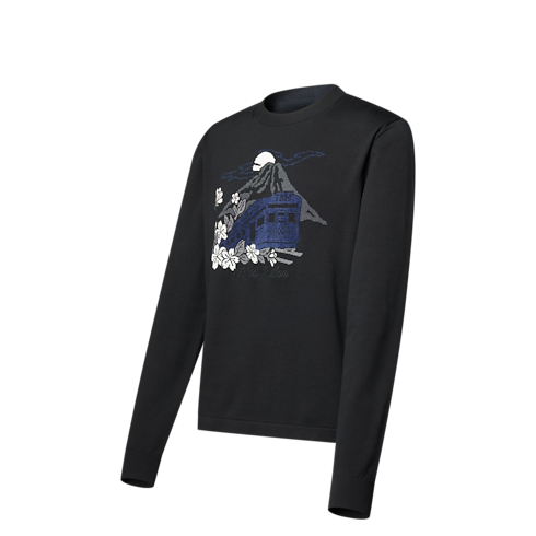 Girocollo in maglia a maniche lunghe Uomo Abbigliamento Tutti i Capi di Abbigliamento | LOUIS VUITTON (Zoom prodotto)