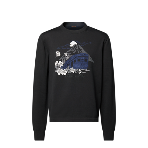 Girocollo in maglia a maniche lunghe Uomo Abbigliamento Tutti i Capi di Abbigliamento | LOUIS VUITTON (Zoom prodotto)