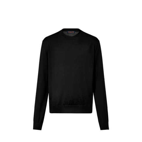 Girocollo in misto seta e cachemire Uomo Abbigliamento Maglieria e Felpe | LOUIS VUITTON (Zoom prodotto)