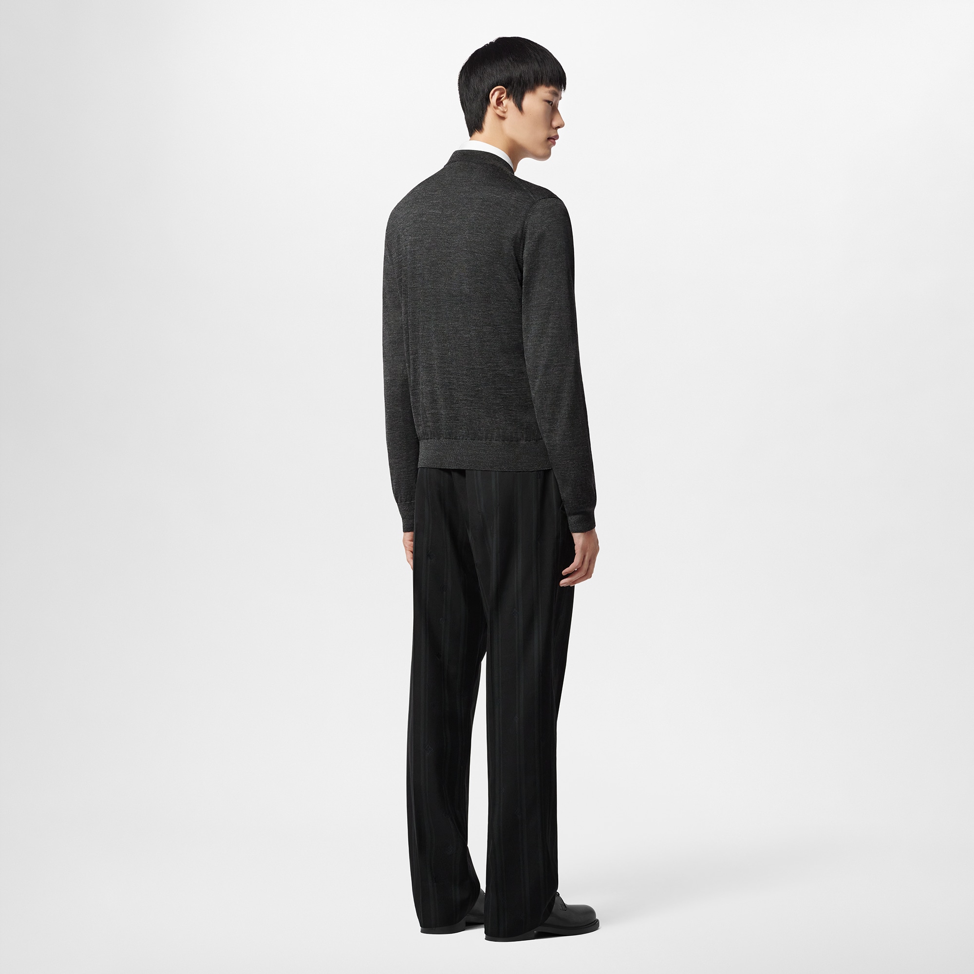 Girocollo in misto seta e cachemire  Uomo Abbigliamento Maglieria e Felpe | LOUIS VUITTON (Zoom prodotto)