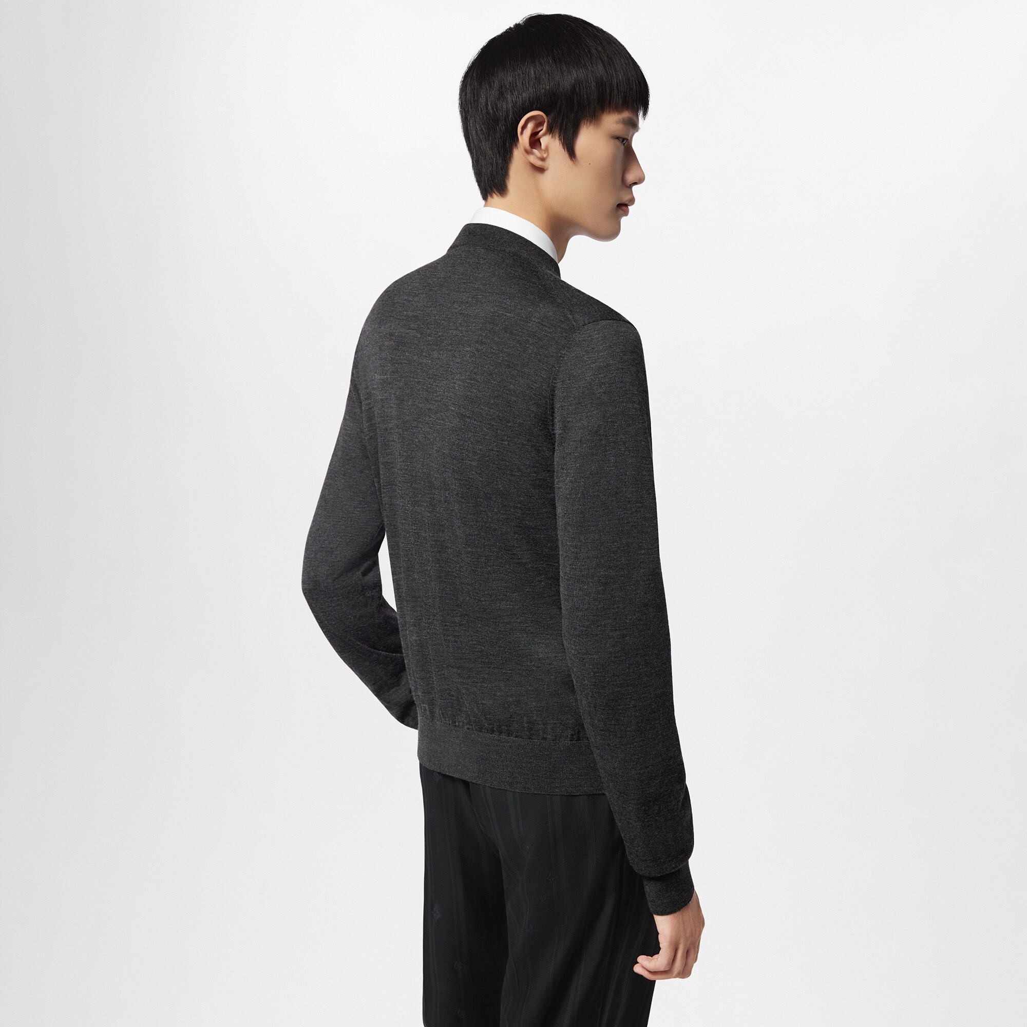 Girocollo in misto seta e cachemire  Uomo Abbigliamento Maglieria e Felpe | LOUIS VUITTON (Zoom prodotto)