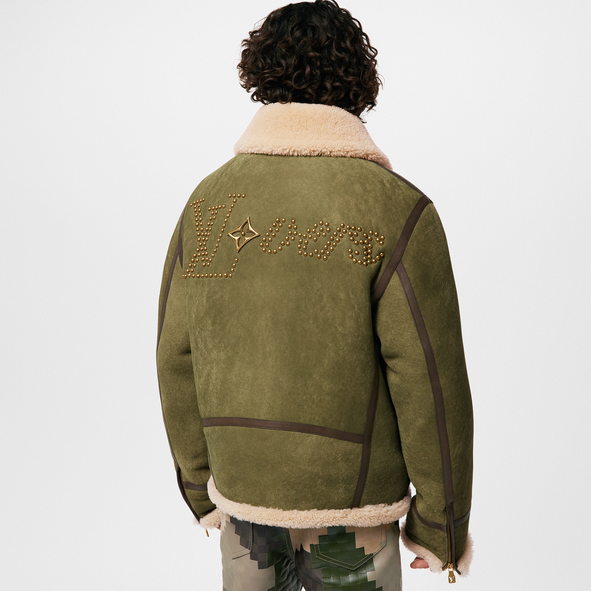 Giubbotto Bombardier in shearling  Uomo Abbigliamento Capispalla e Cappotti | LOUIS VUITTON (Zoom prodotto)