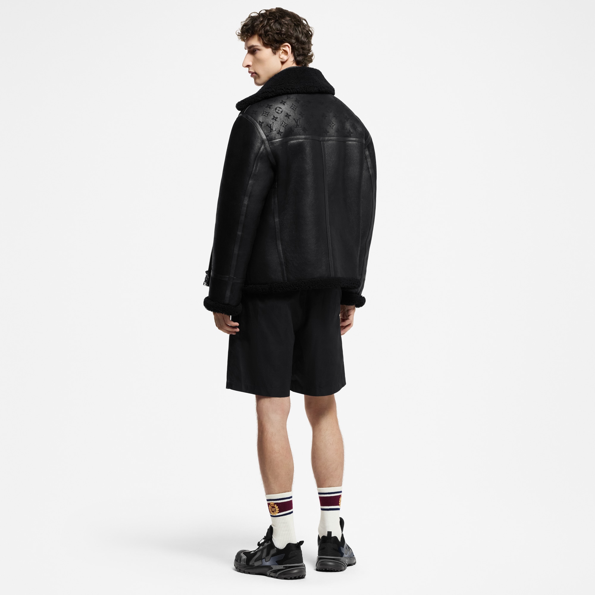 Giubbotto Bombardier in shearling  Uomo Abbigliamento Capispalla e Cappotti | LOUIS VUITTON (Zoom prodotto)