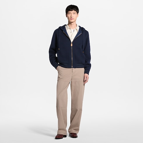 Giubbotto double face in cachemire con cappuccio Uomo Abbigliamento Tutti i Capi di Abbigliamento | LOUIS VUITTON (Zoom prodotto)