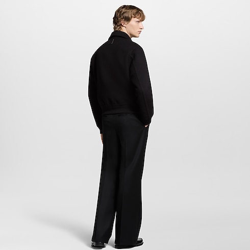 Giubbotto double face in misto lana e seta Uomo Abbigliamento Capispalla e Cappotti | LOUIS VUITTON (Zoom prodotto)