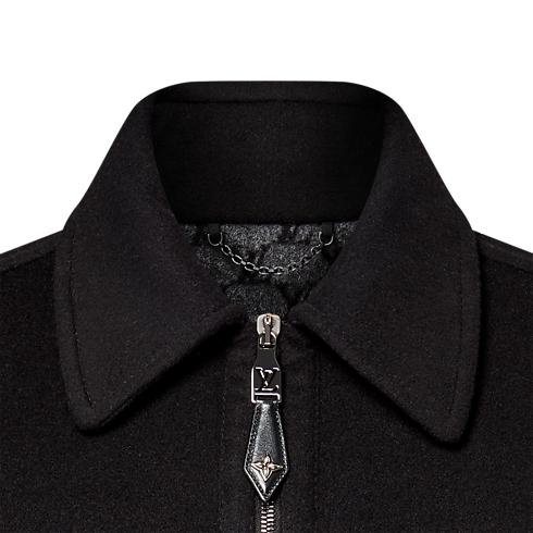 Giubbotto double face in misto lana e seta Uomo Abbigliamento Capispalla e Cappotti | LOUIS VUITTON (Zoom prodotto)