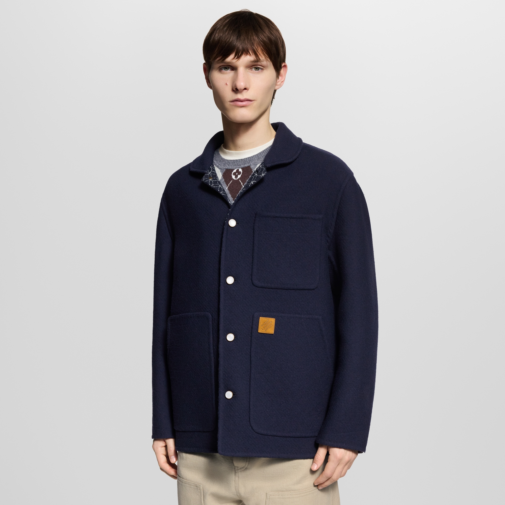 Giubbotto double face in stile workwear  Uomo Abbigliamento Capispalla e Cappotti | LOUIS VUITTON (Zoom prodotto)