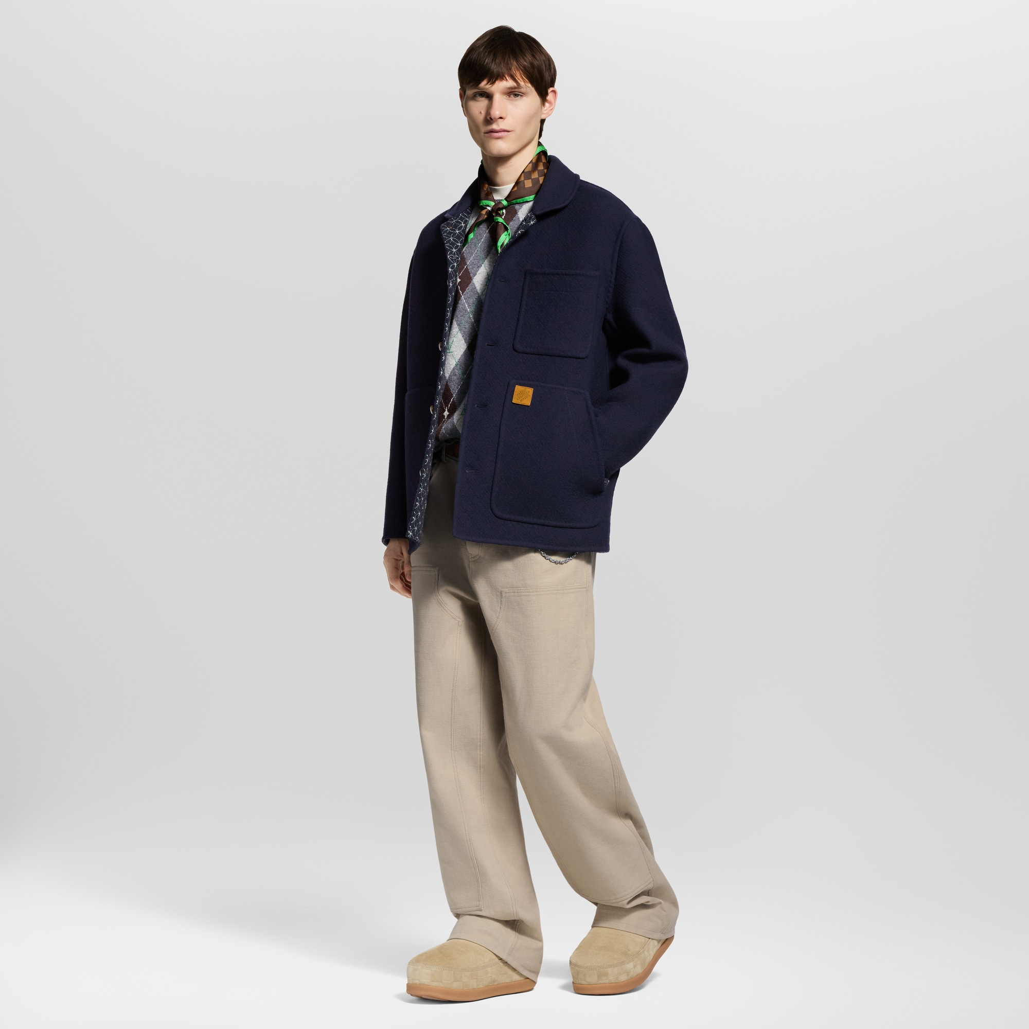 Giubbotto double face in stile workwear  Uomo Abbigliamento Capispalla e Cappotti | LOUIS VUITTON (Zoom prodotto)