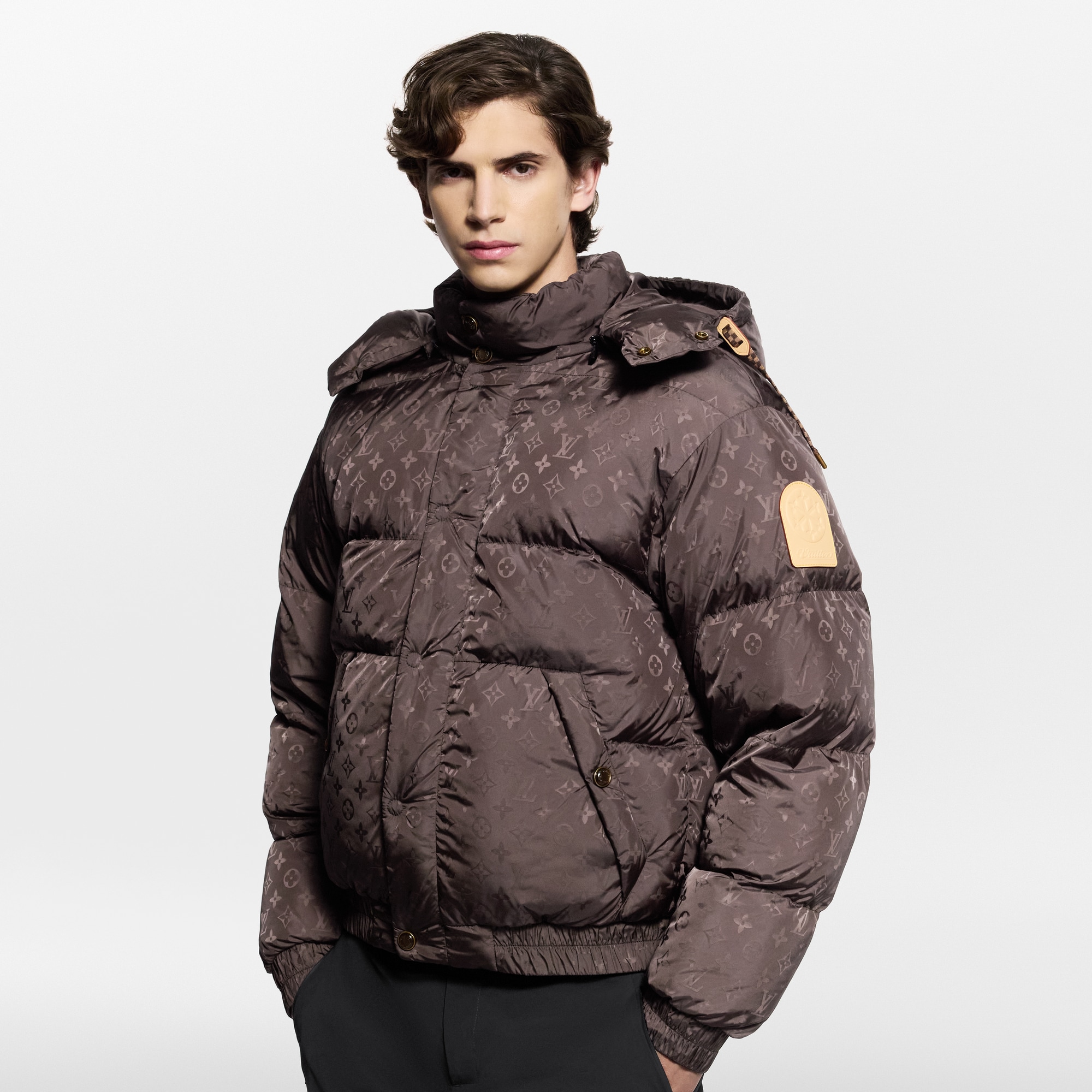 Giubbotto imbottito con motivo Monogram  Uomo Abbigliamento Capispalla e Cappotti | LOUIS VUITTON (Zoom prodotto)