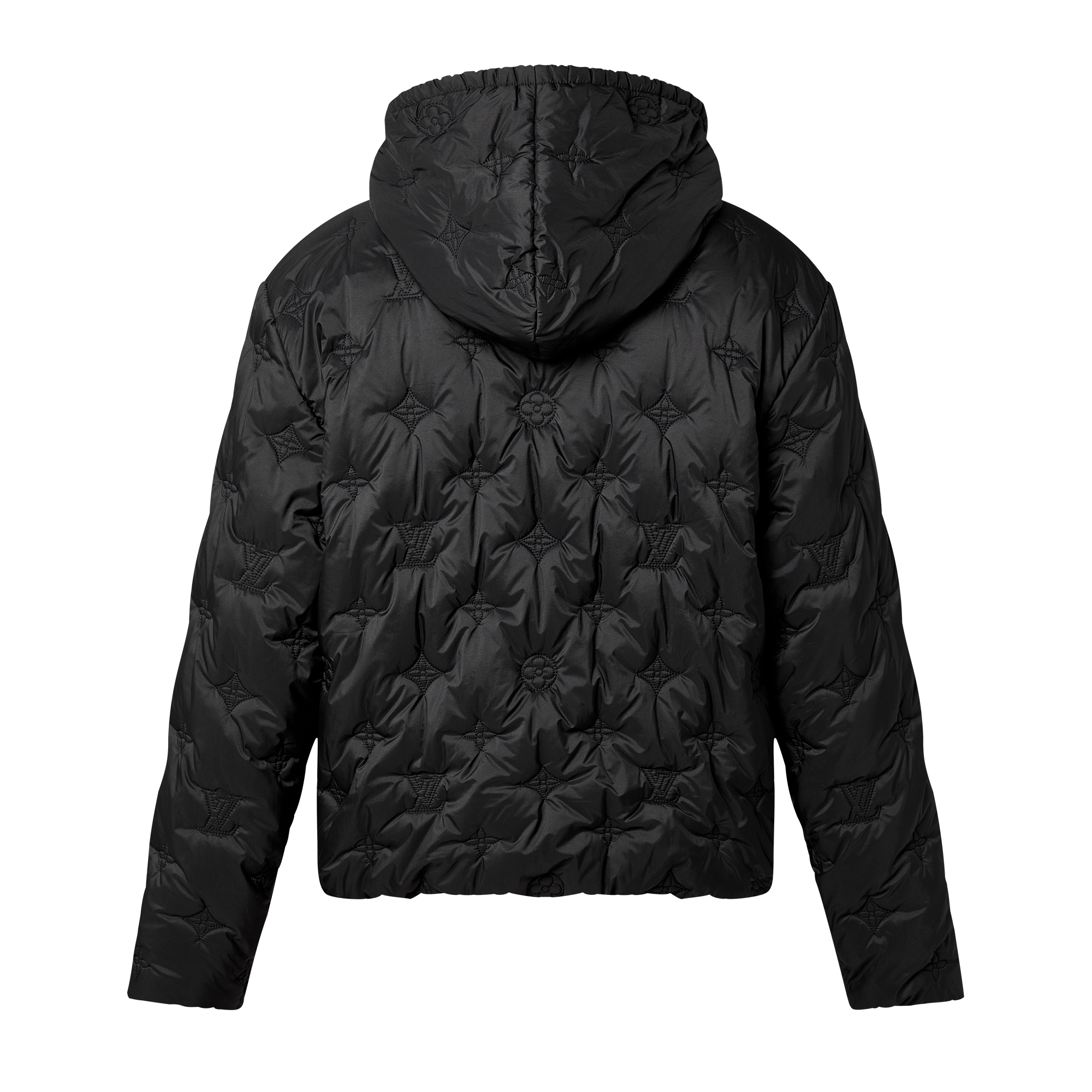 Giubbotto imbottito con motivo Monogram e cappuccio  Uomo Abbigliamento Capispalla e Cappotti | LOUIS VUITTON (Zoom prodotto)