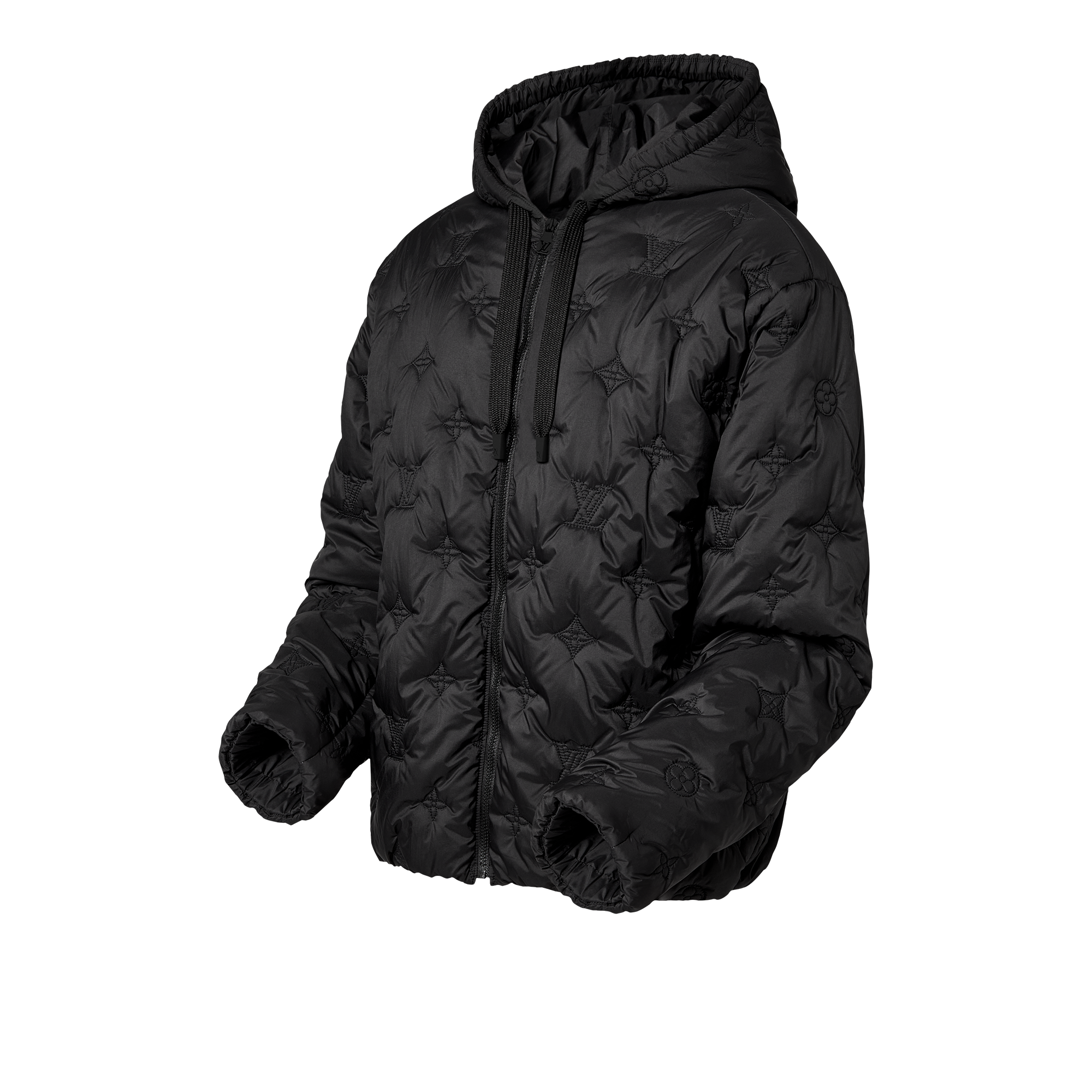 Giubbotto imbottito con motivo Monogram e cappuccio  Uomo Abbigliamento Capispalla e Cappotti | LOUIS VUITTON (Zoom prodotto)