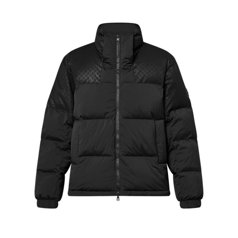 Giubbotto imbottito in Ecodown con motivo Monogram impresso Uomo Abbigliamento Capispalla e Cappotti | LOUIS VUITTON (Zoom prodotto)