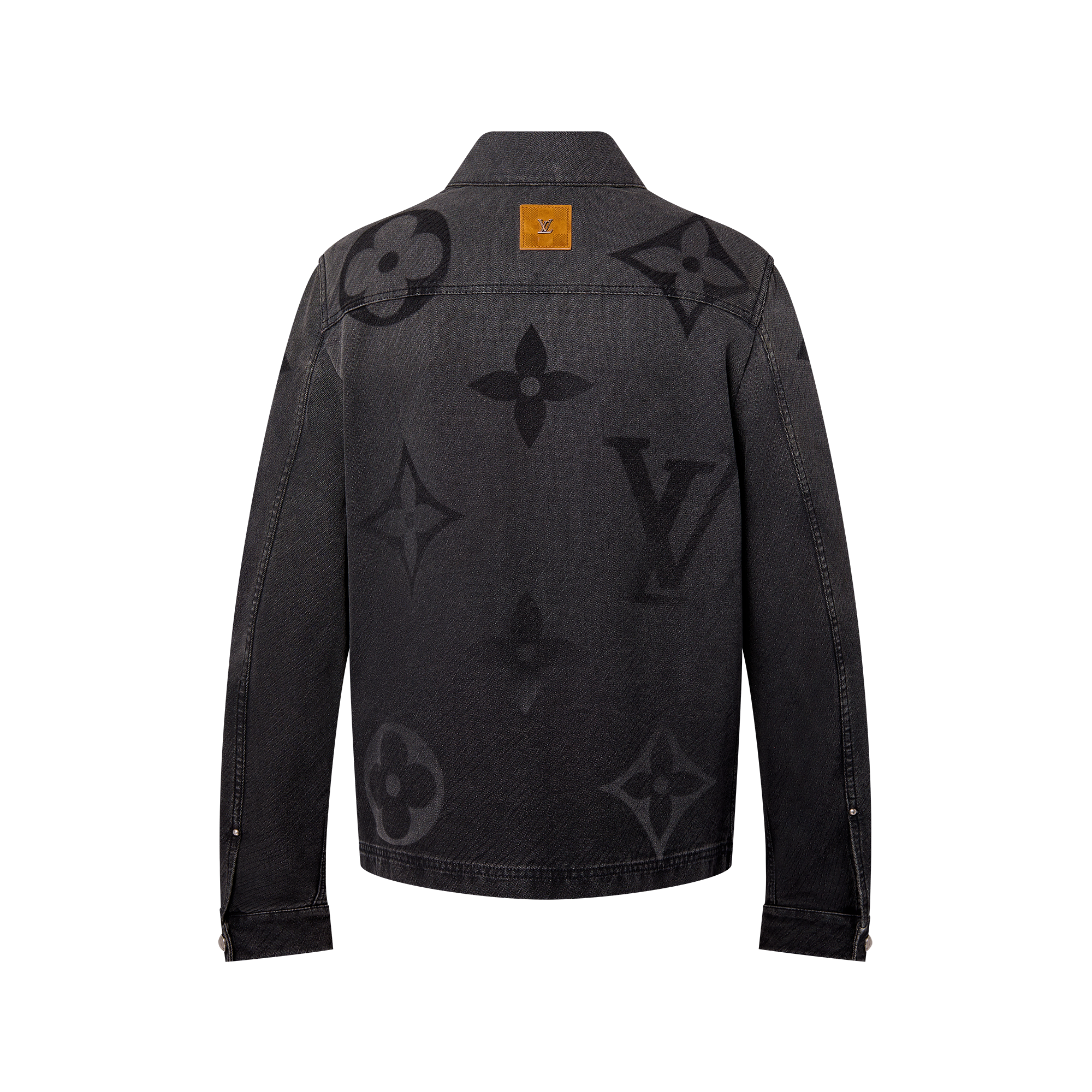 Giubbotto in denim con motivo Monogram  Uomo Abbigliamento Capispalla e Cappotti | LOUIS VUITTON (Zoom prodotto)
