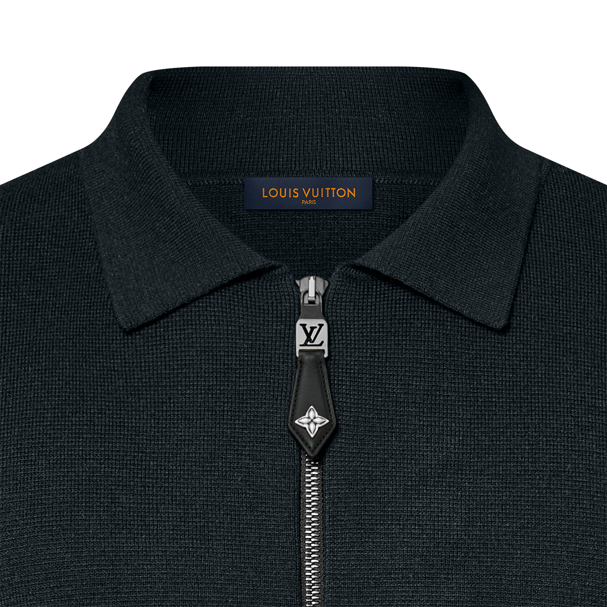 Giubbotto in maglia con dettagli in pelle  Uomo Abbigliamento Capispalla e Cappotti | LOUIS VUITTON (Zoom prodotto)
