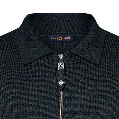 Giubbotto in maglia con dettagli in pelle Uomo Abbigliamento Capispalla e Cappotti | LOUIS VUITTON (Zoom prodotto)