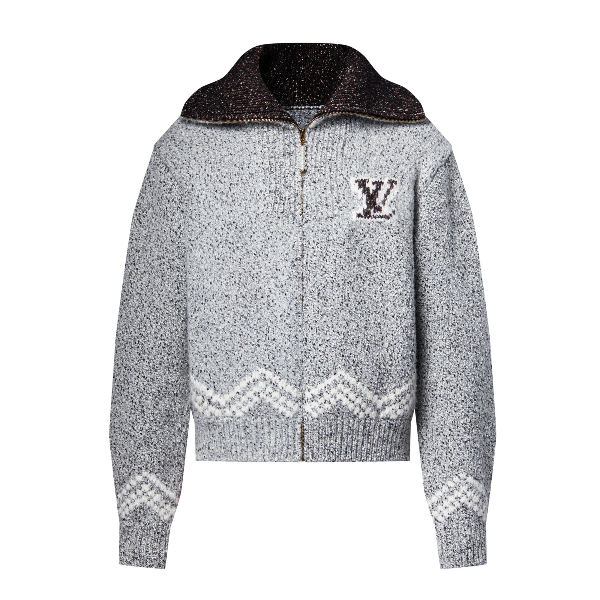 Giubbotto in maglia con zip  Uomo Abbigliamento Tutti i Capi di Abbigliamento | LOUIS VUITTON (Zoom prodotto)