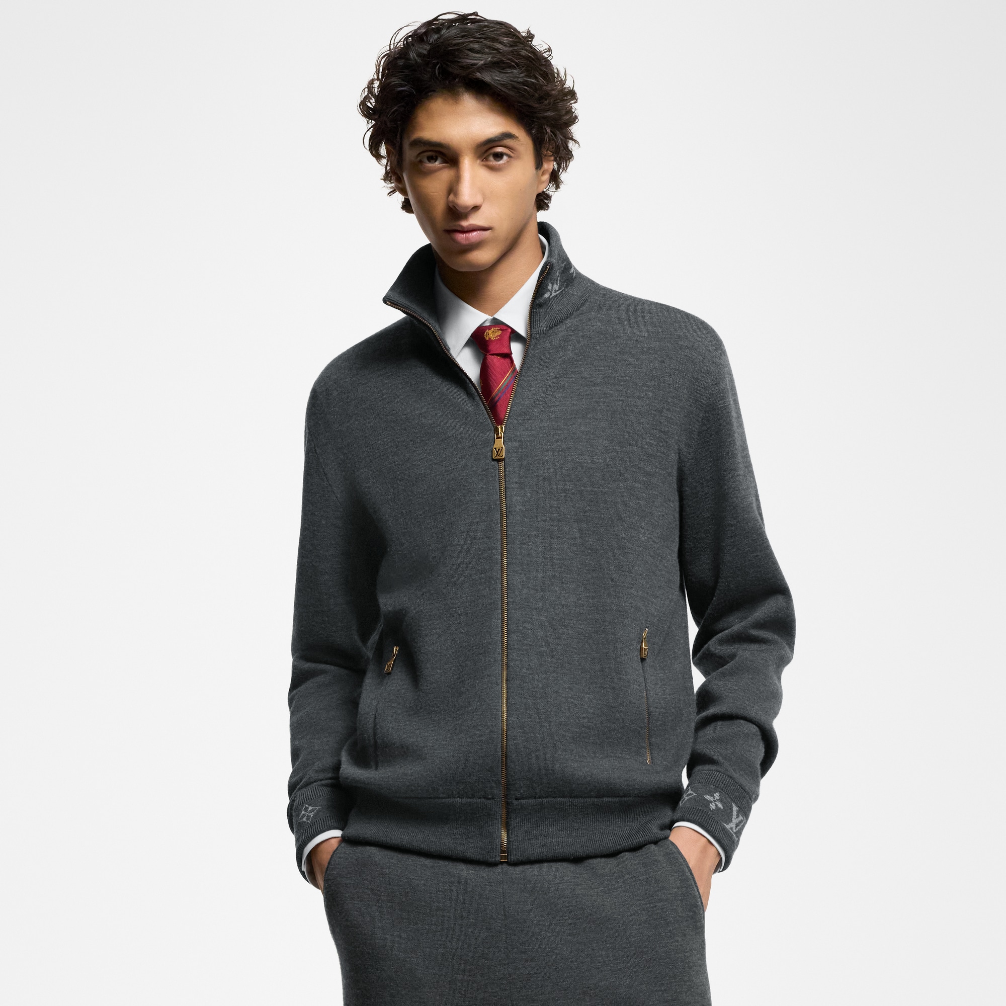 Giubbotto in maglia di lana double face  Uomo Abbigliamento Tutti i Capi di Abbigliamento | LOUIS VUITTON (Zoom prodotto)
