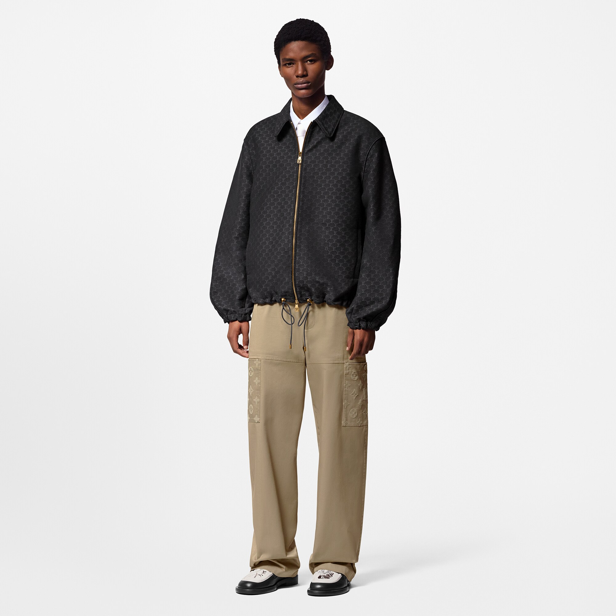 Giubbotto in misto cotone  Uomo Discontinued Product Obs 1 | LOUIS VUITTON (Zoom prodotto)