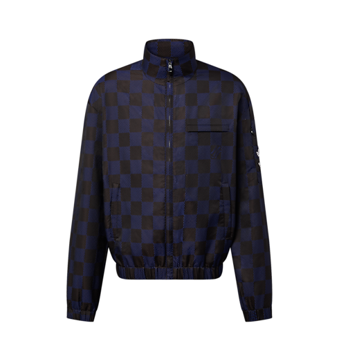 Pantaloni in nylon con motivo Damier Travel Kit Uomo Abbigliamento Pantaloni | LOUIS VUITTON