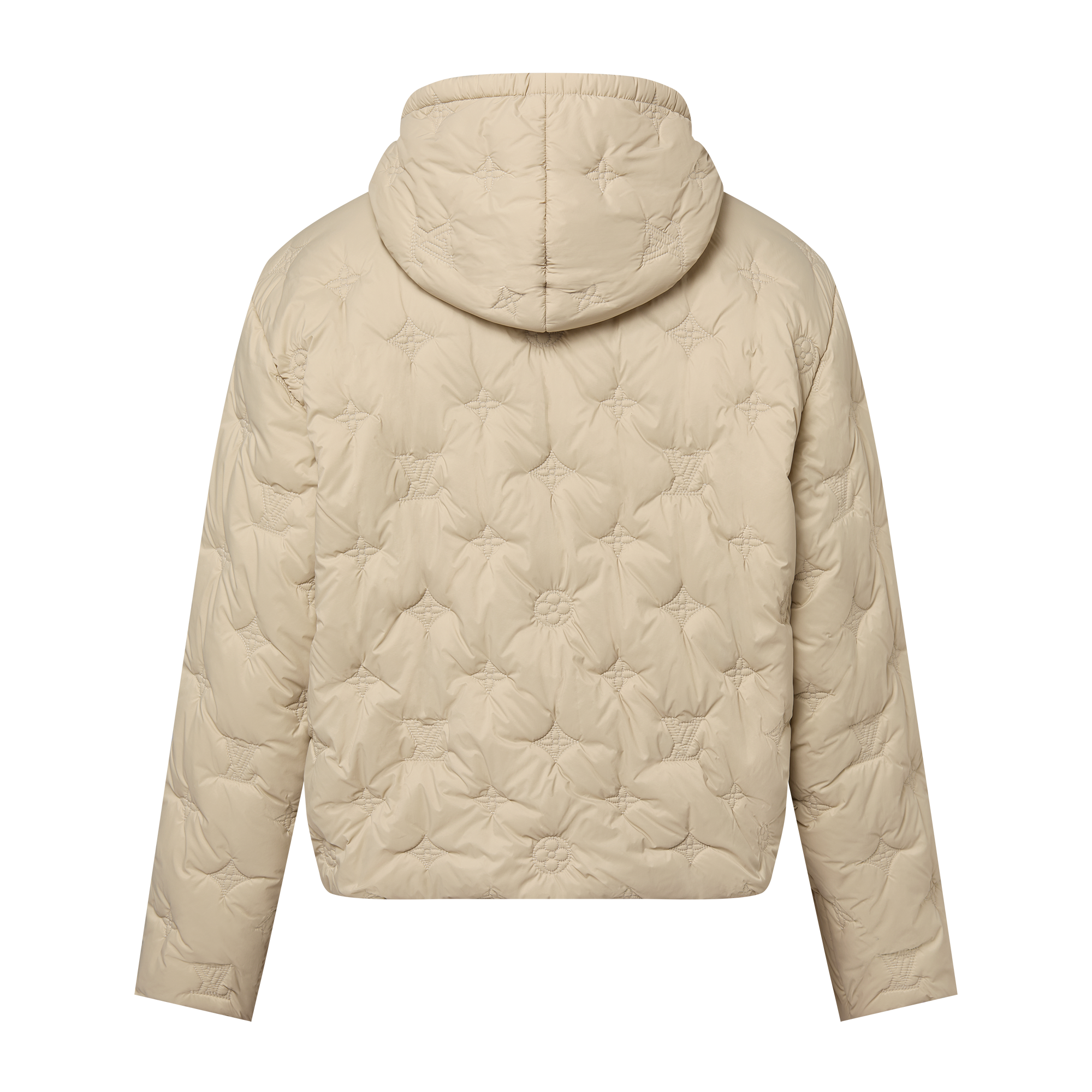 Giubbotto in nylon trapuntato con motivo Monogram e cappuccio  Uomo Abbigliamento Capispalla e Cappotti | LOUIS VUITTON (Zoom prodotto)