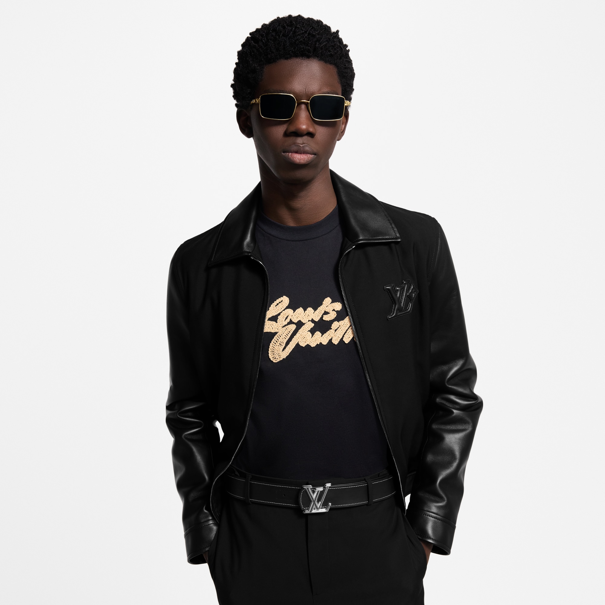 Giubbotto in pelle  Uomo Abbigliamento Capispalla e Cappotti | LOUIS VUITTON (Zoom prodotto)