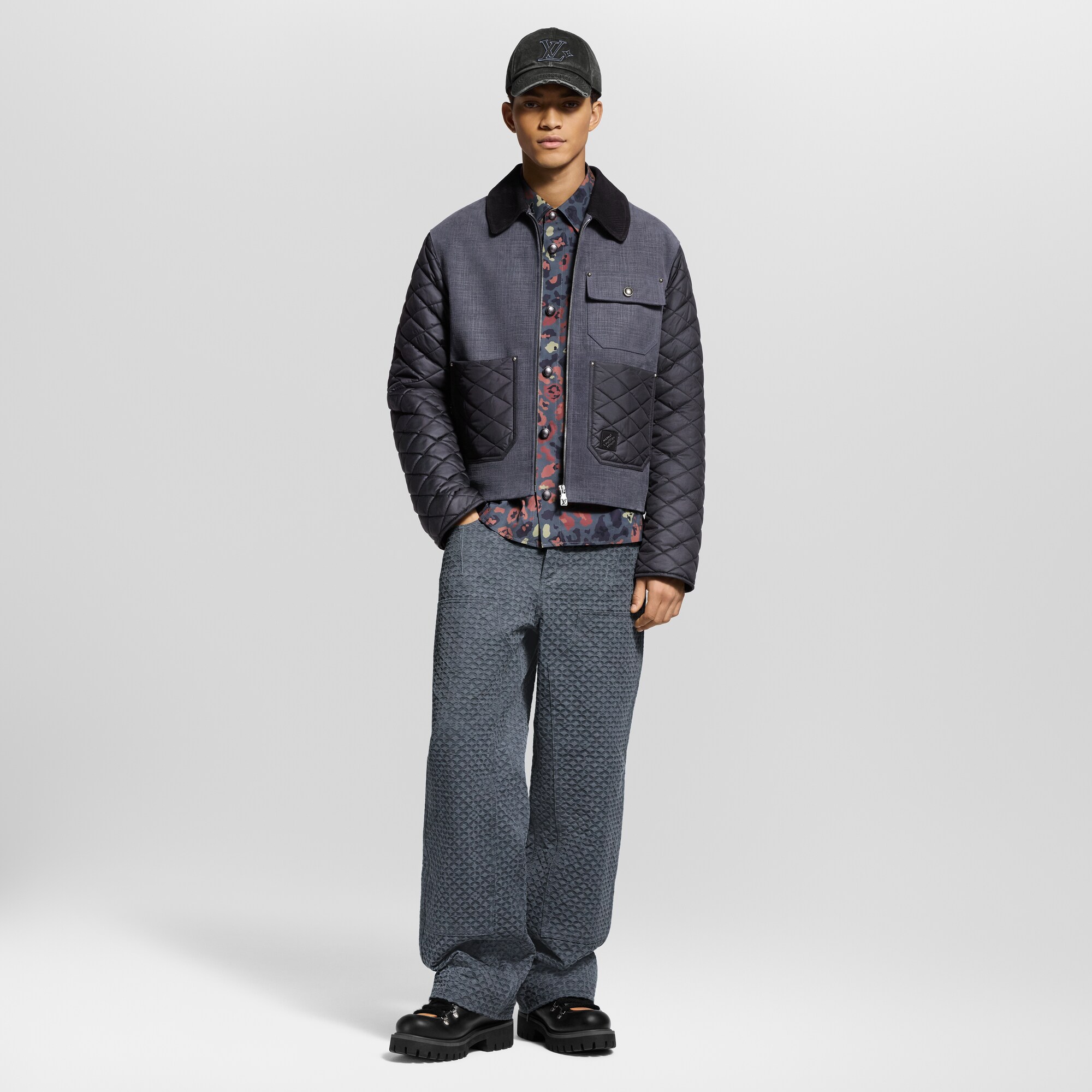 Giubbotto in pelle in stile workwear  Uomo Abbigliamento Capispalla e Cappotti | LOUIS VUITTON (Zoom prodotto)