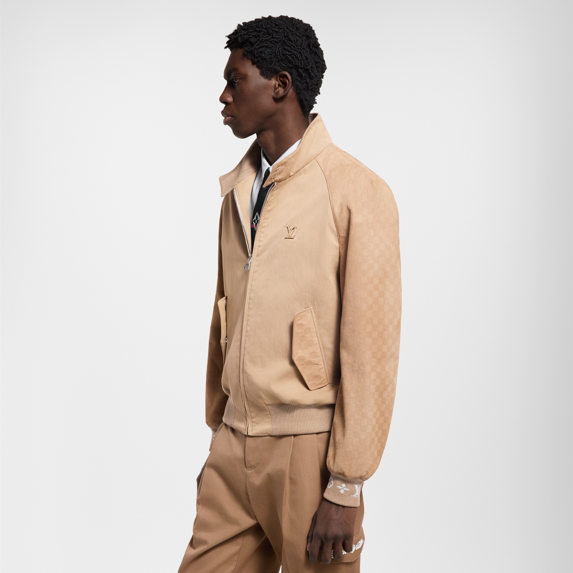 Giubbotto in pelle scamosciata  Uomo Abbigliamento Capispalla e Cappotti | LOUIS VUITTON (Zoom prodotto)