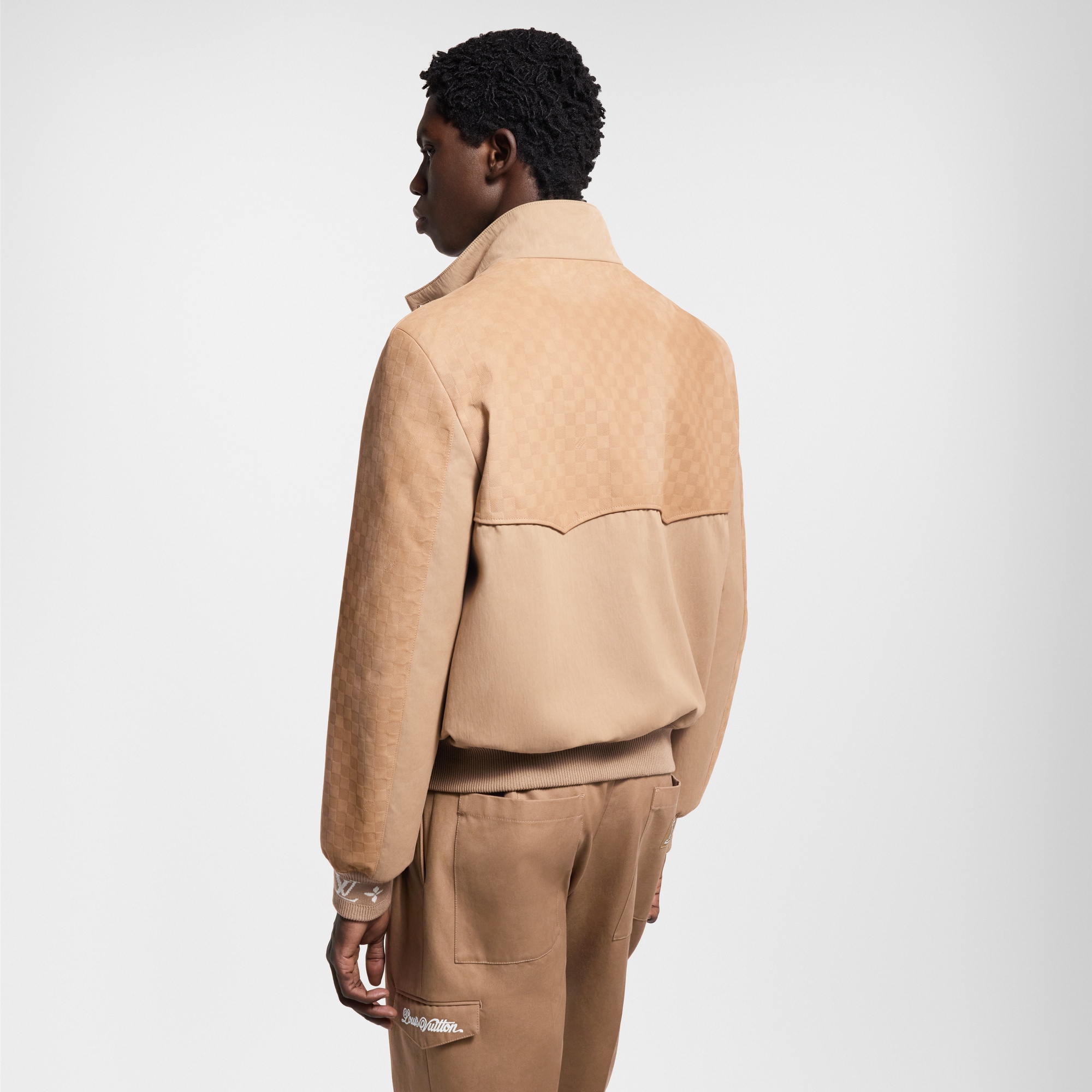 Giubbotto in pelle scamosciata  Uomo Abbigliamento Capispalla e Cappotti | LOUIS VUITTON (Zoom prodotto)