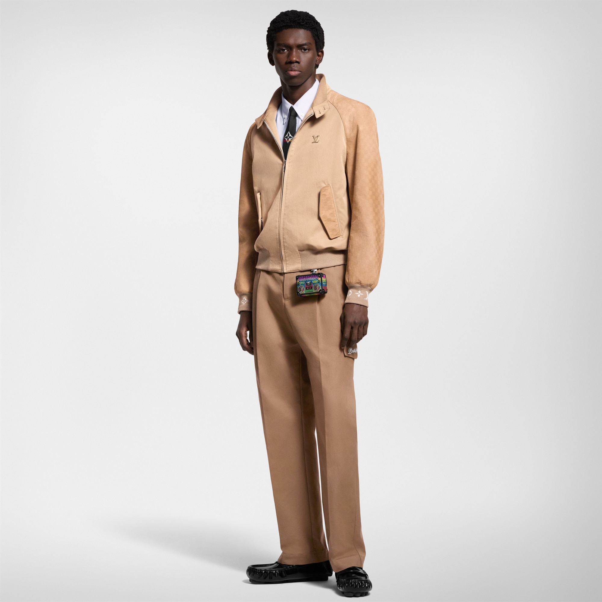Giubbotto in pelle scamosciata  Uomo Abbigliamento Capispalla e Cappotti | LOUIS VUITTON (Zoom prodotto)