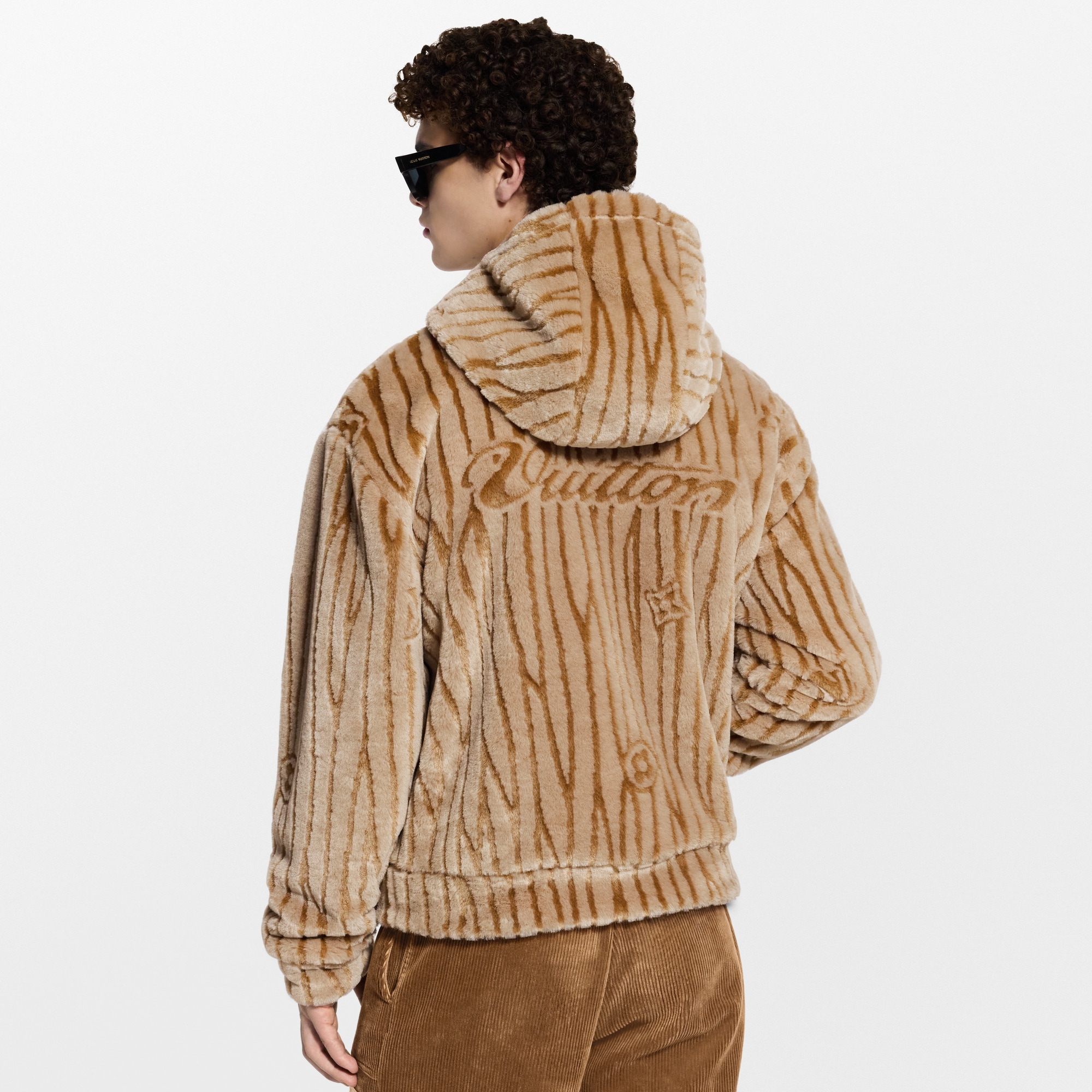 Giubbotto in pile con cappuccio e motivo Epi  Novità Per gli uomini LV Ski | LOUIS VUITTON (Zoom prodotto)