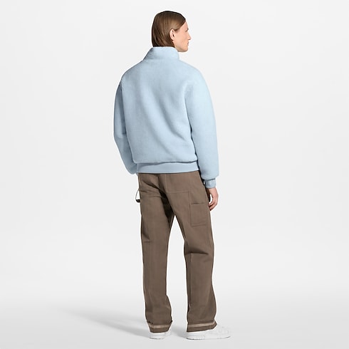 Giubbotto in pile con firma e applicazione Uomo Abbigliamento Tutti i Capi di Abbigliamento | LOUIS VUITTON (Zoom prodotto)
