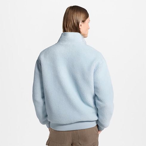 Giubbotto in pile con firma e applicazione Uomo Abbigliamento Tutti i Capi di Abbigliamento | LOUIS VUITTON (Zoom prodotto)