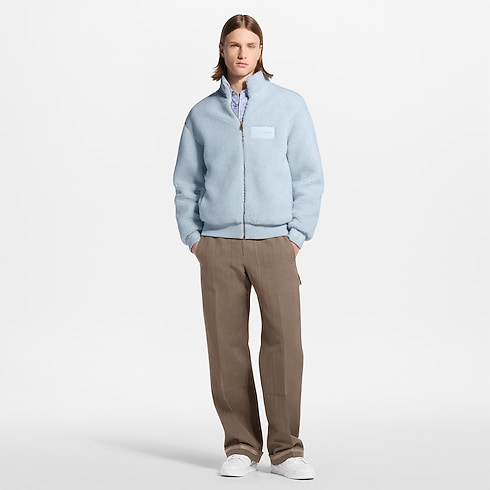 Giubbotto in pile con firma e applicazione Uomo Abbigliamento Tutti i Capi di Abbigliamento | LOUIS VUITTON (Zoom prodotto)
