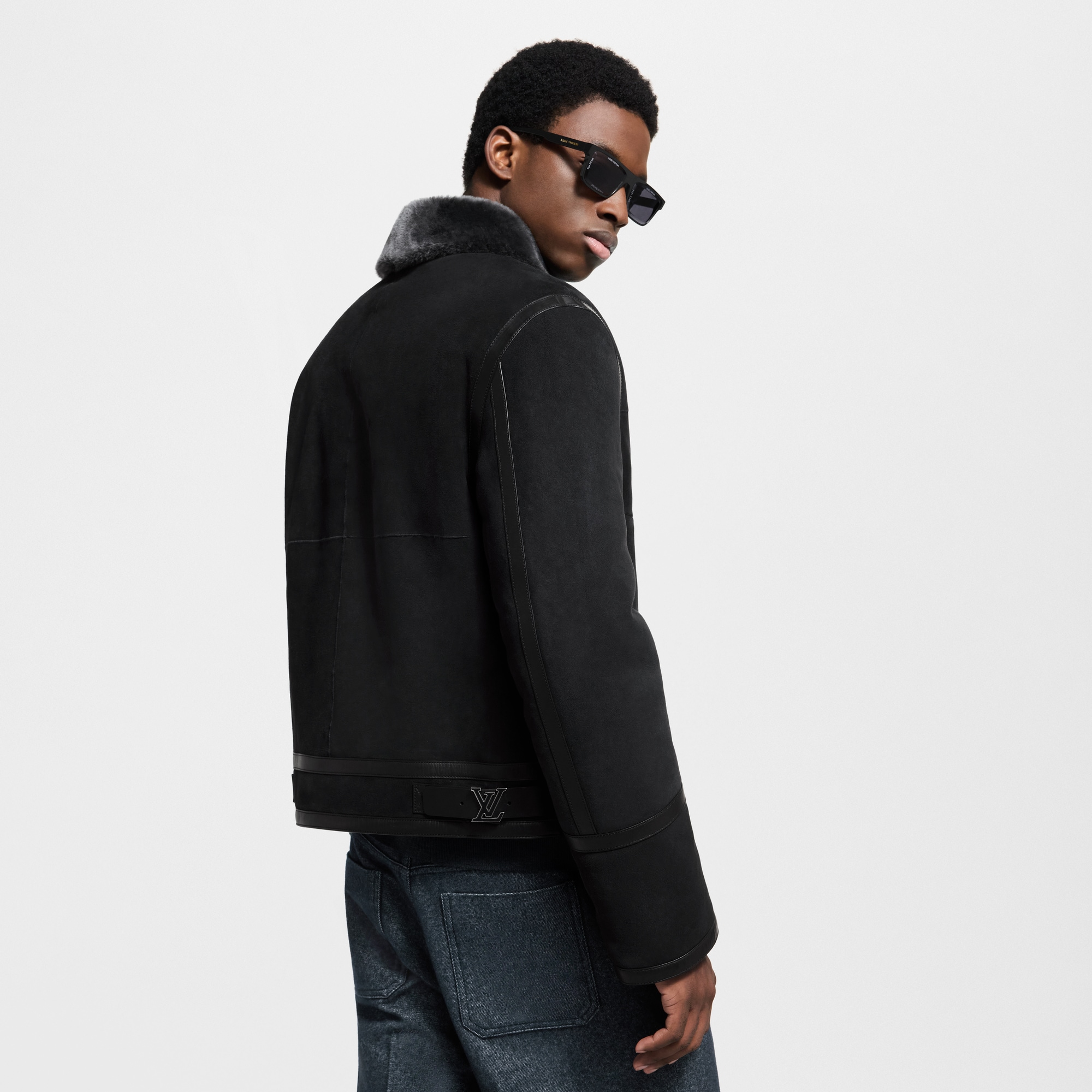 Giubbotto in shearling  Uomo Abbigliamento Capispalla e Cappotti | LOUIS VUITTON (Zoom prodotto)