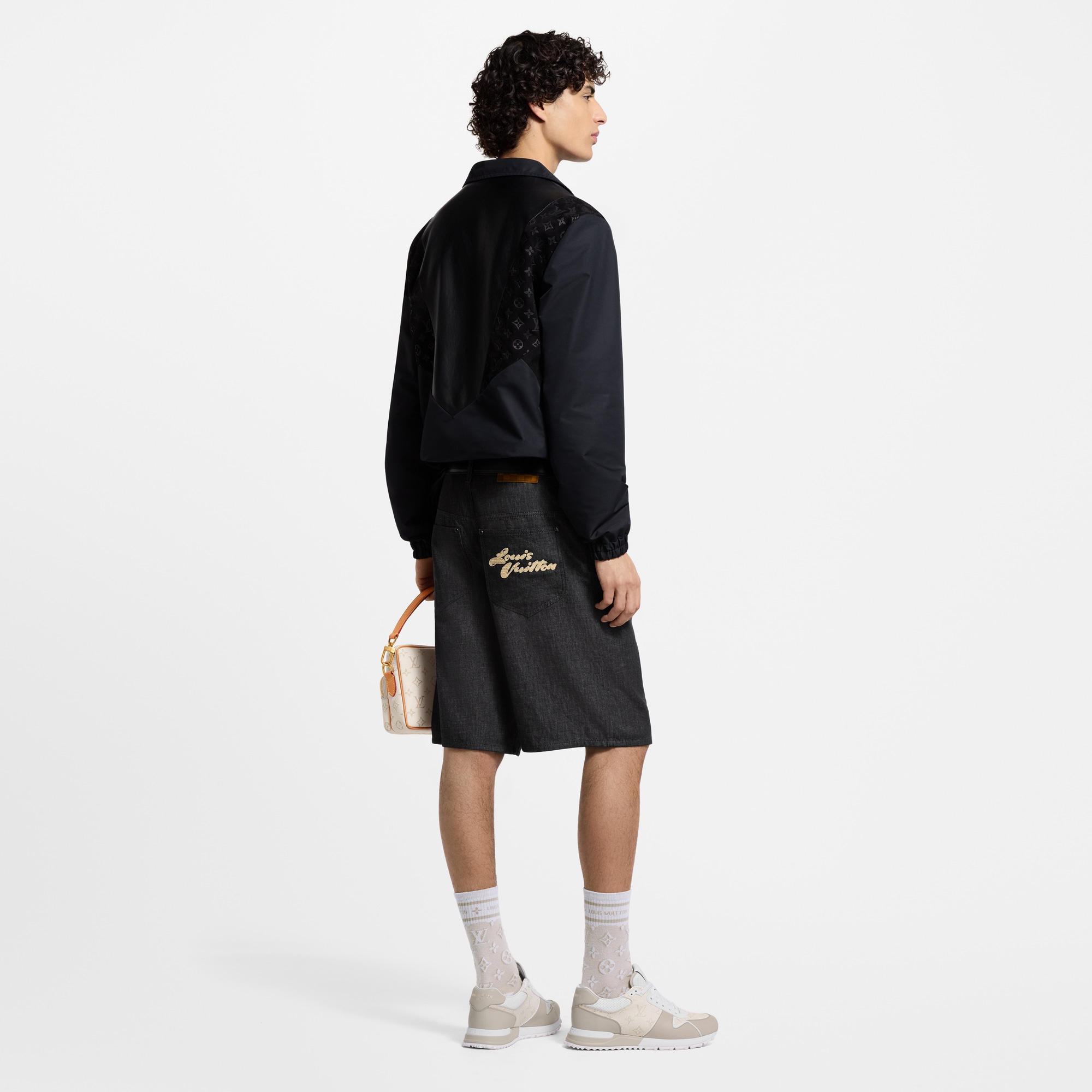 Giubbotto in stile felpa sportiva in pelle  Uomo Abbigliamento Capispalla e Cappotti | LOUIS VUITTON (Zoom prodotto)