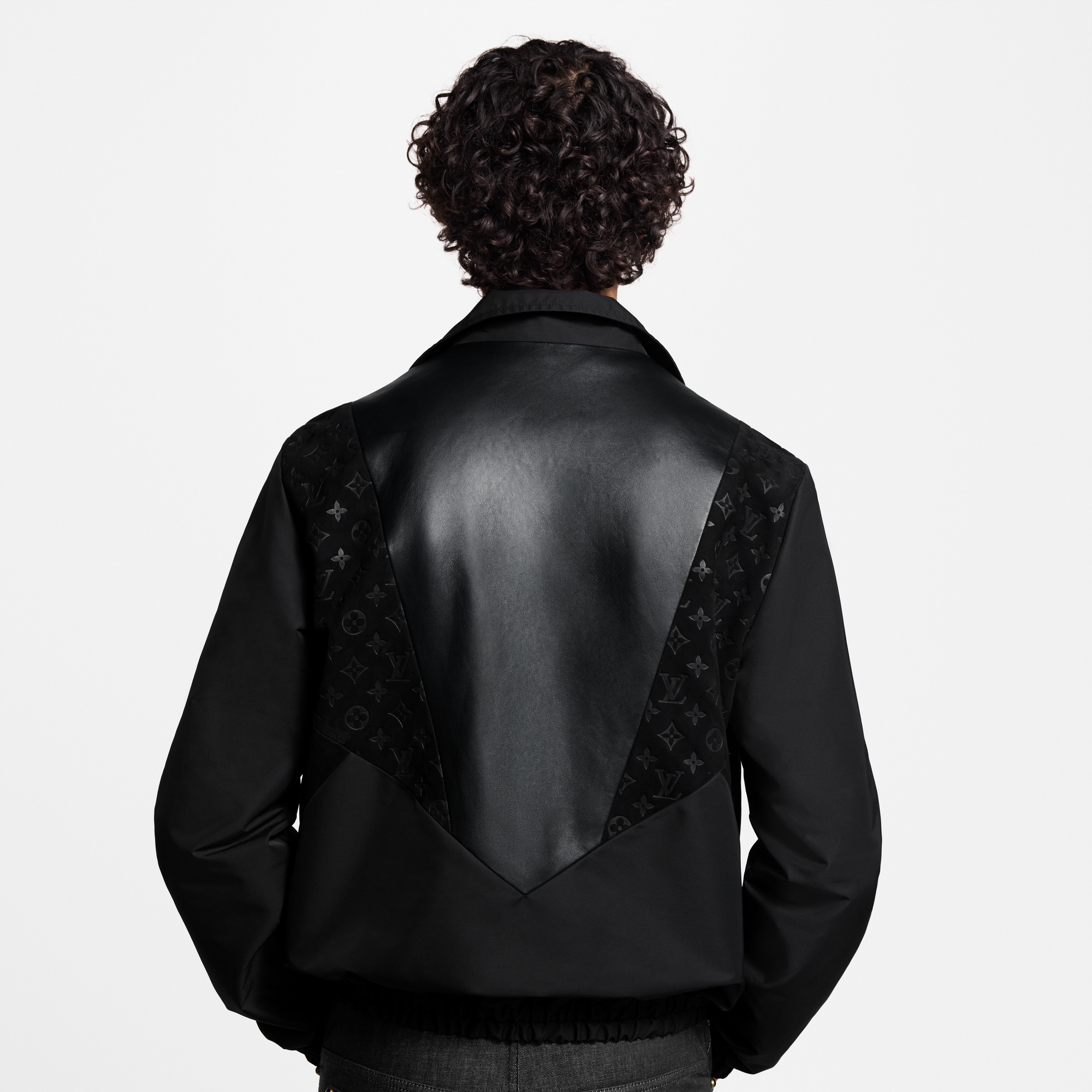 Giubbotto in stile felpa sportiva in pelle  Uomo Abbigliamento Capispalla e Cappotti | LOUIS VUITTON (Zoom prodotto)