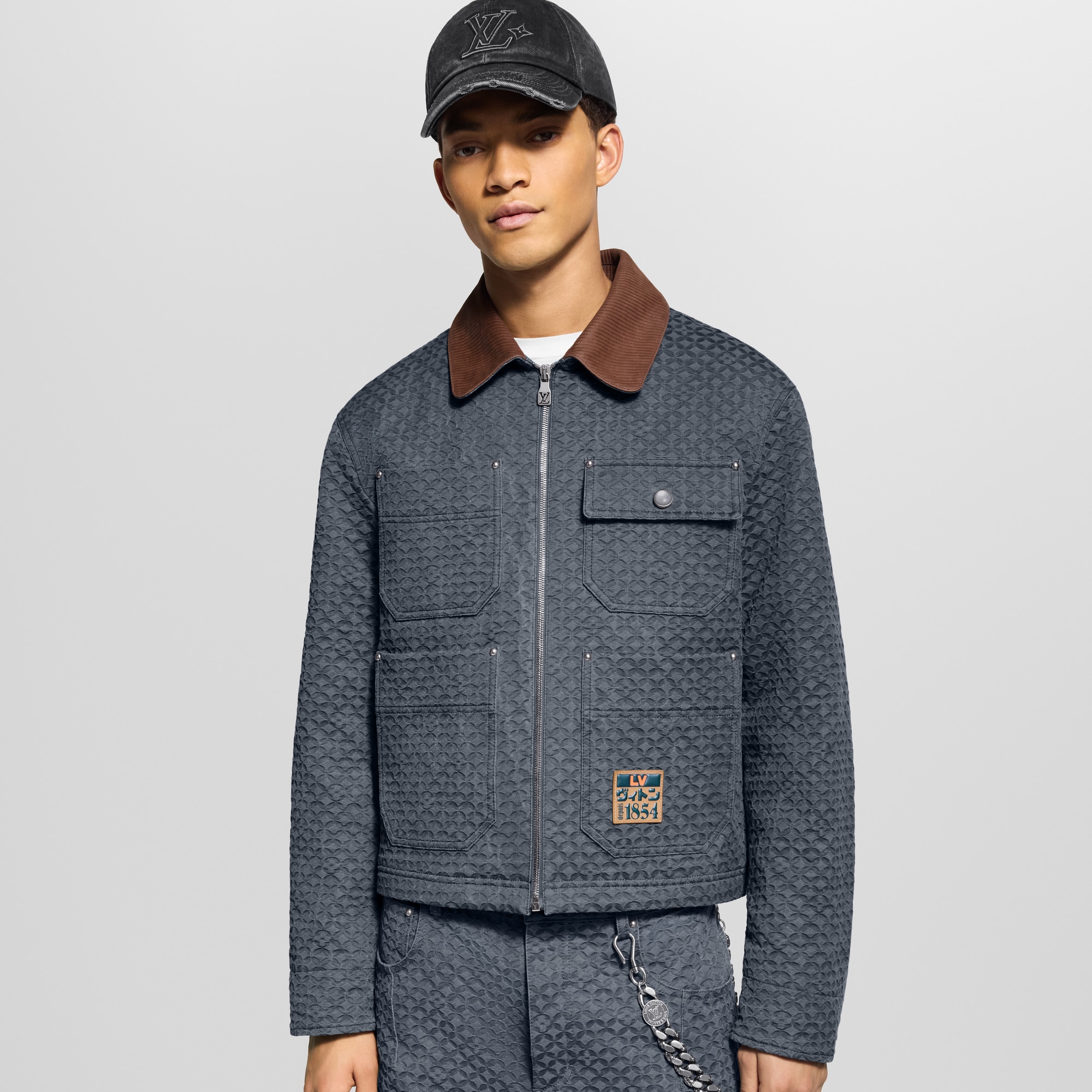 Giubbotto in stile workwear  Uomo Abbigliamento Capispalla e Cappotti | LOUIS VUITTON (Zoom prodotto)