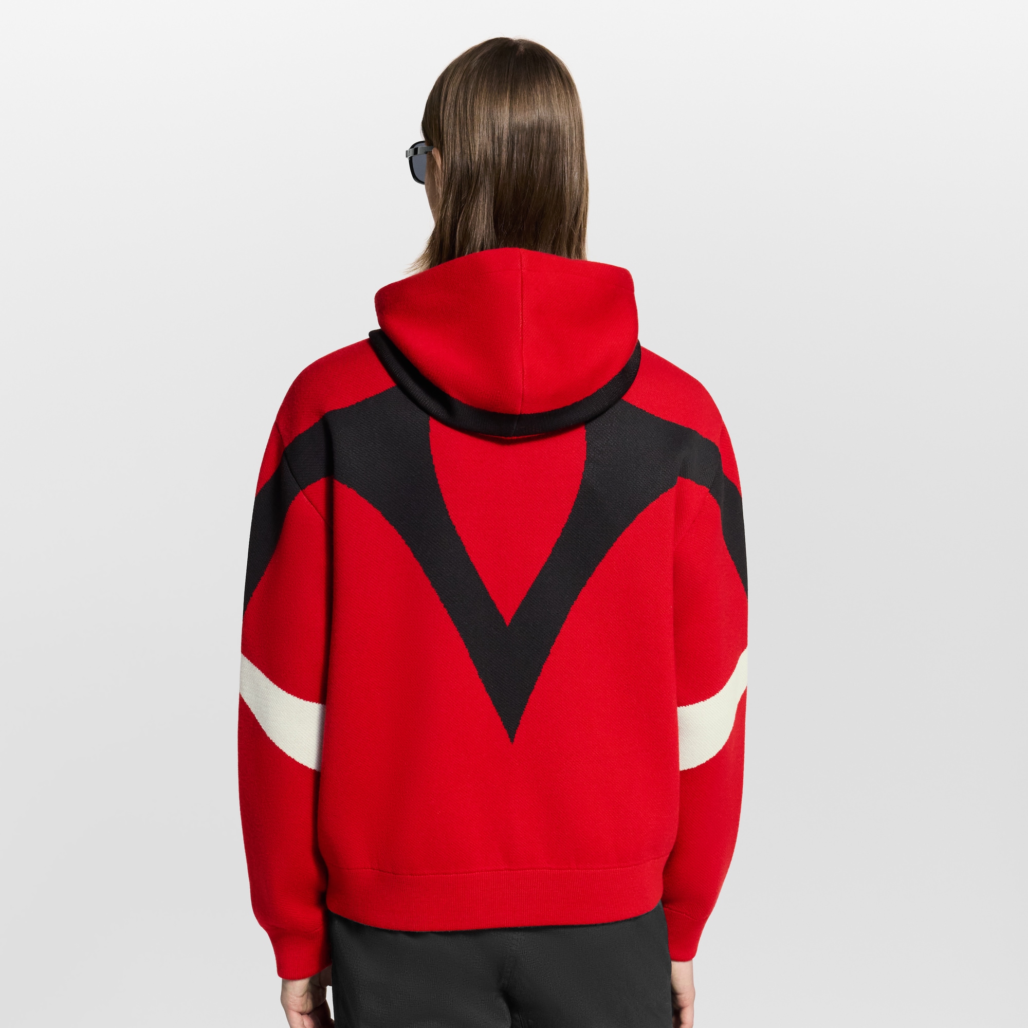 Giubbotto lavorato a maglia con cappuccio  Novità Per gli uomini LV Ski | LOUIS VUITTON (Zoom prodotto)