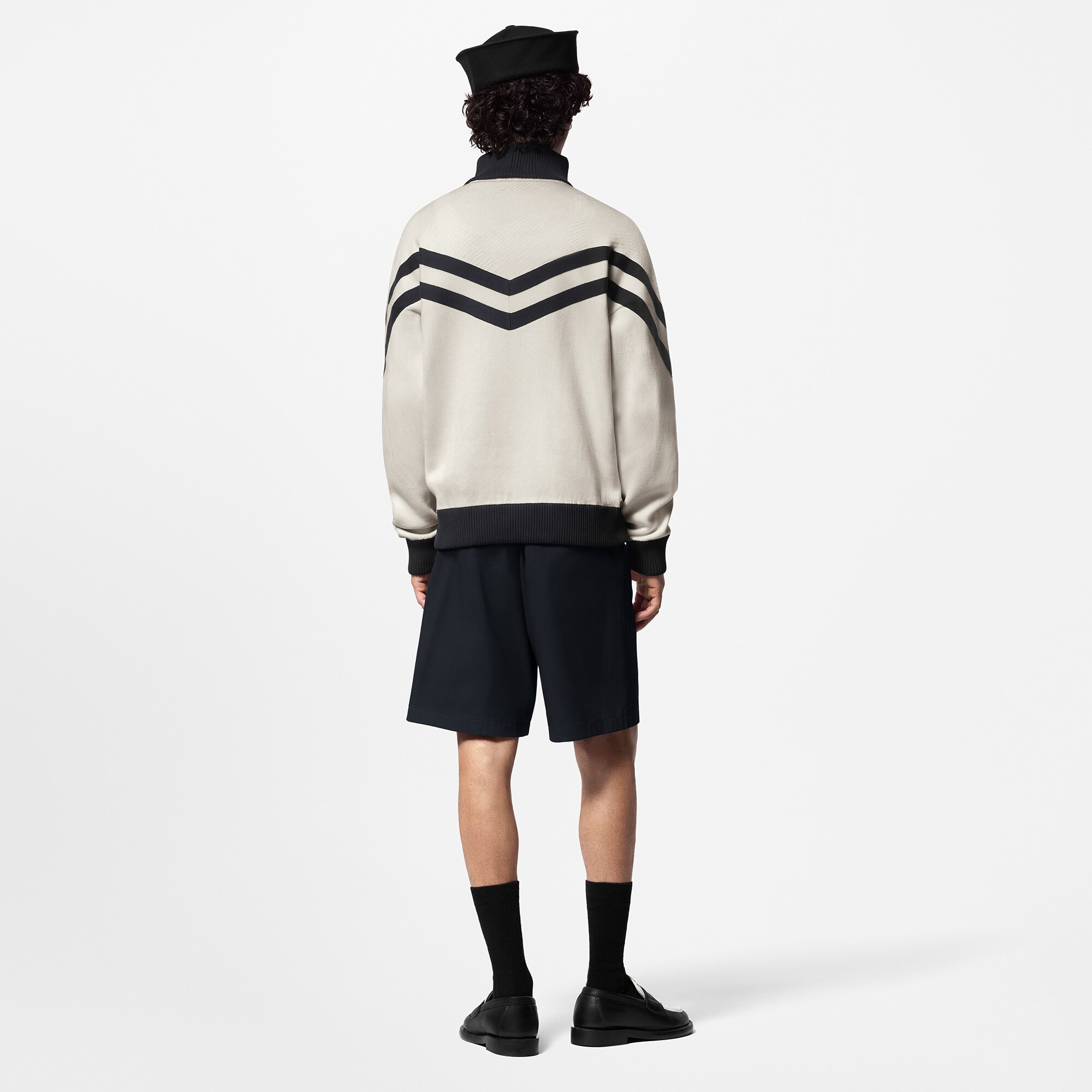 Giubbotto marinière in cotone lavorato a maglia  Uomo Abbigliamento Tutti i Capi di Abbigliamento | LOUIS VUITTON (Zoom prodotto)