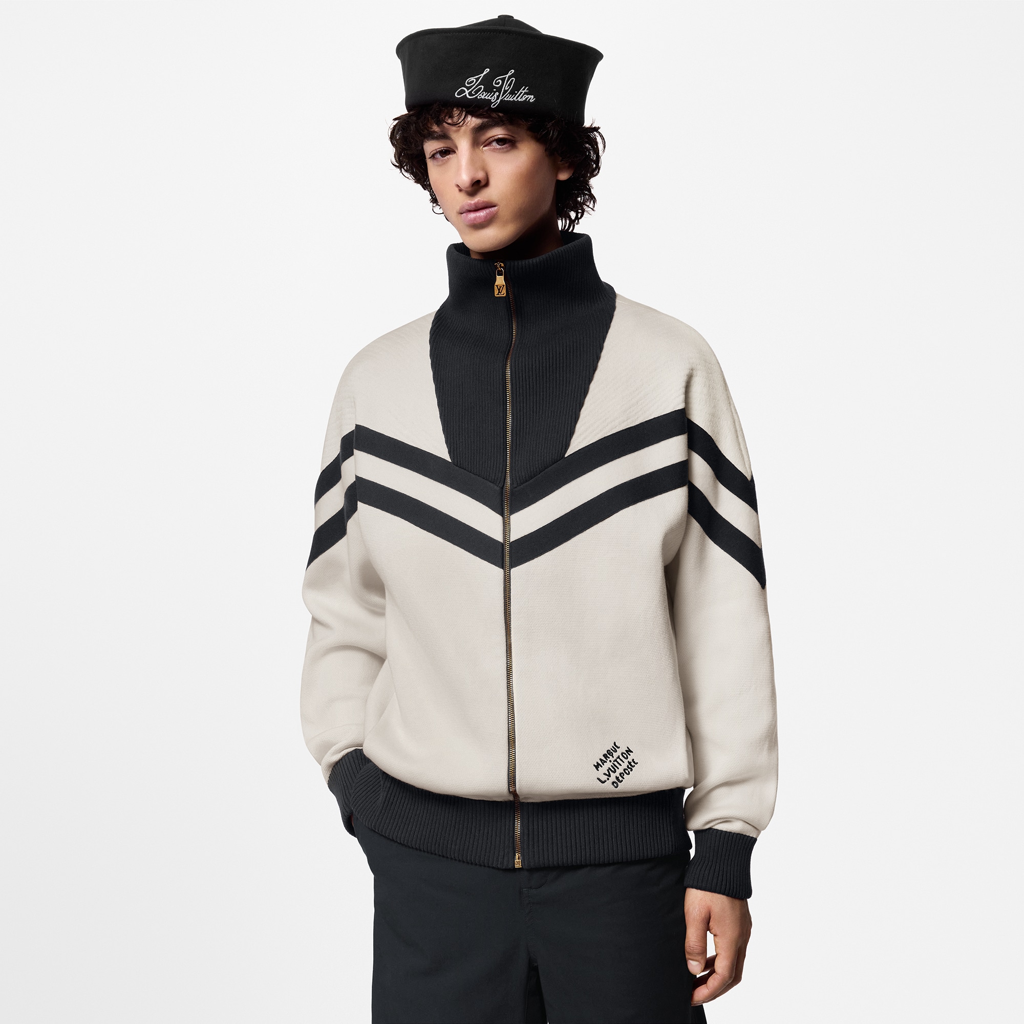 Giubbotto marinière in cotone lavorato a maglia  Uomo Abbigliamento Tutti i Capi di Abbigliamento | LOUIS VUITTON (Zoom prodotto)