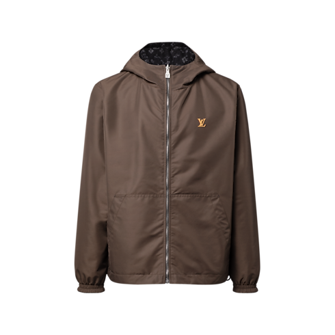 Giubbotto reversibile in nylon e pile con cappuccio other view