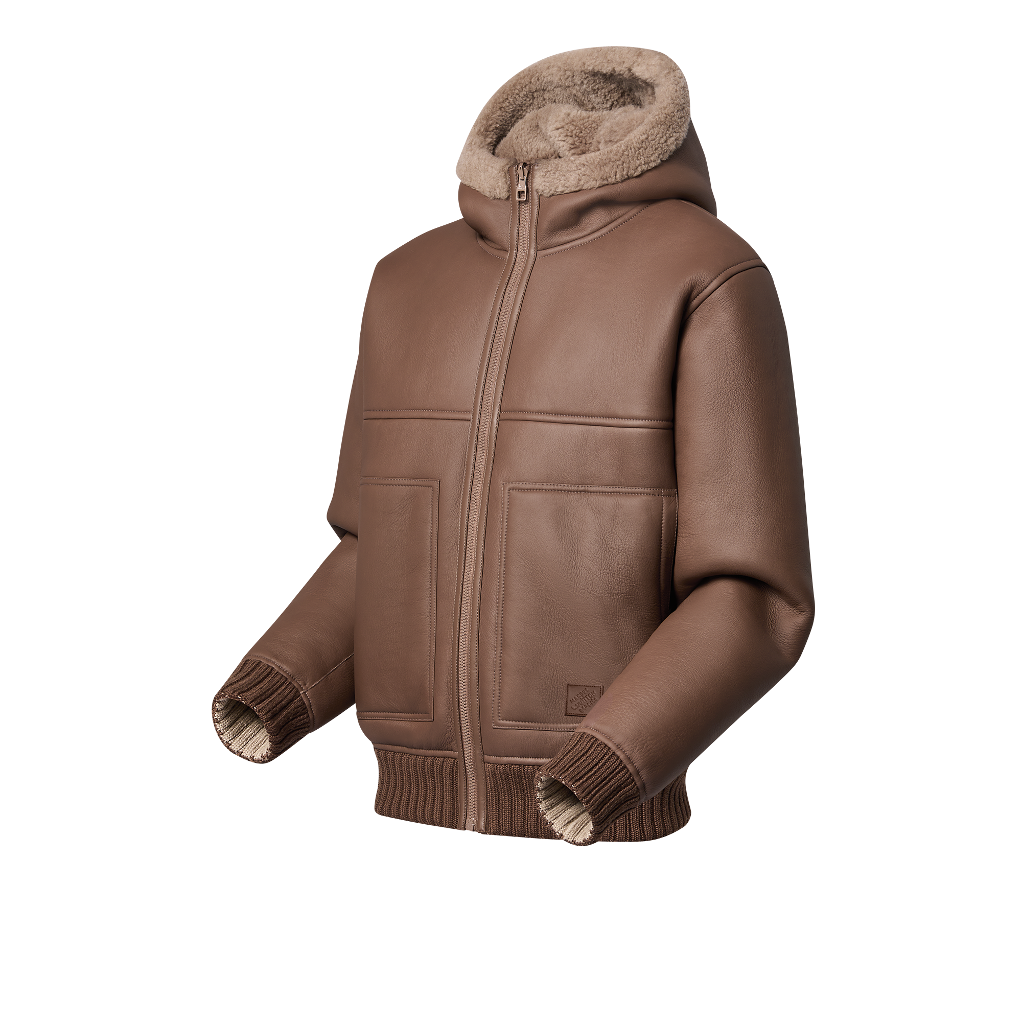 Giubbotto reversibile in shearling con cappuccio  Uomo Abbigliamento Capispalla e Cappotti | LOUIS VUITTON (Zoom prodotto)